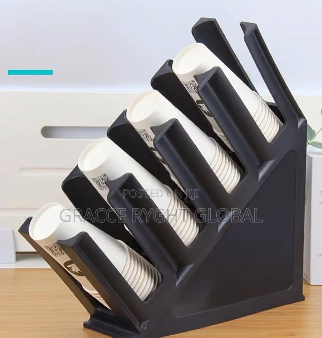 Hotel/ Coffee Shop/ Restaurant 4 Grid Plastic Cup Holder