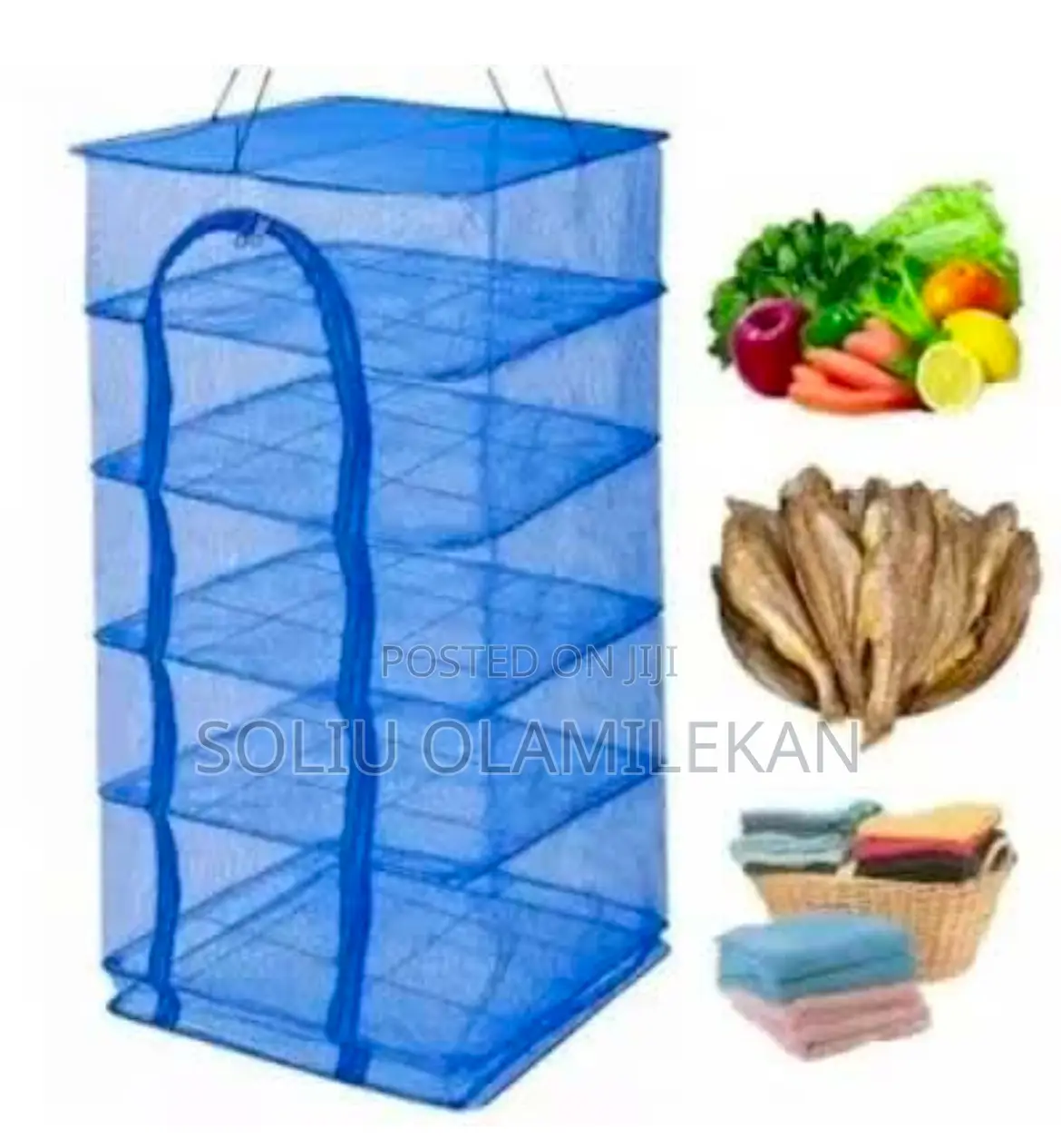 5 Layers Foldable Food Drying Net