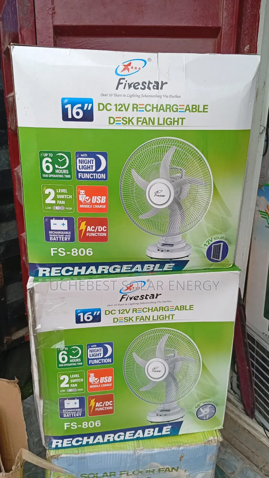 16inches/12vdc Solar Fan