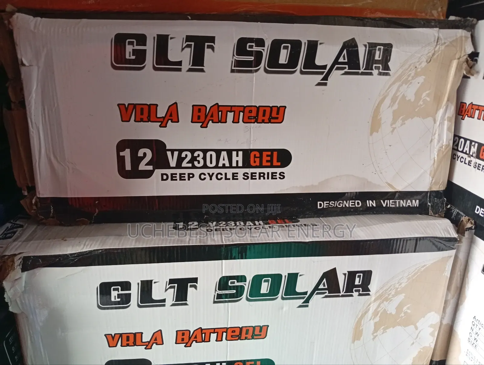 230ah/12 GLT Solar Deep Cell Battery