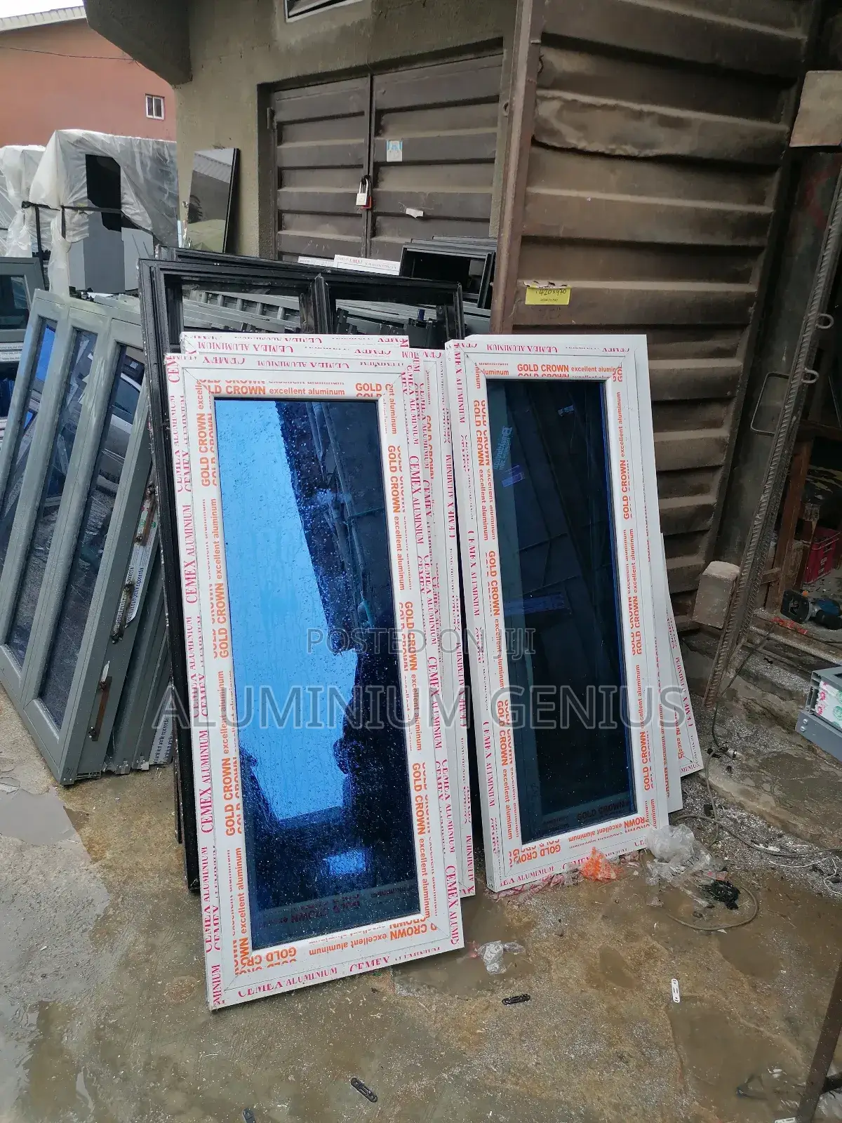 Casement Windows With Burglary and Net