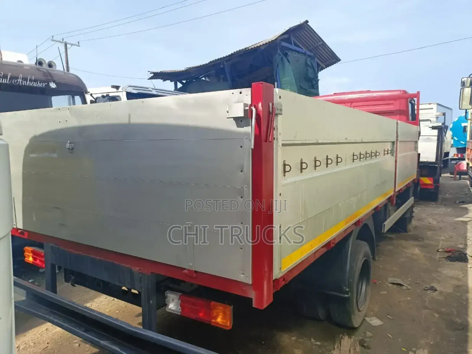 Mercedes 814 Truck German Specification 2002 Red Colour