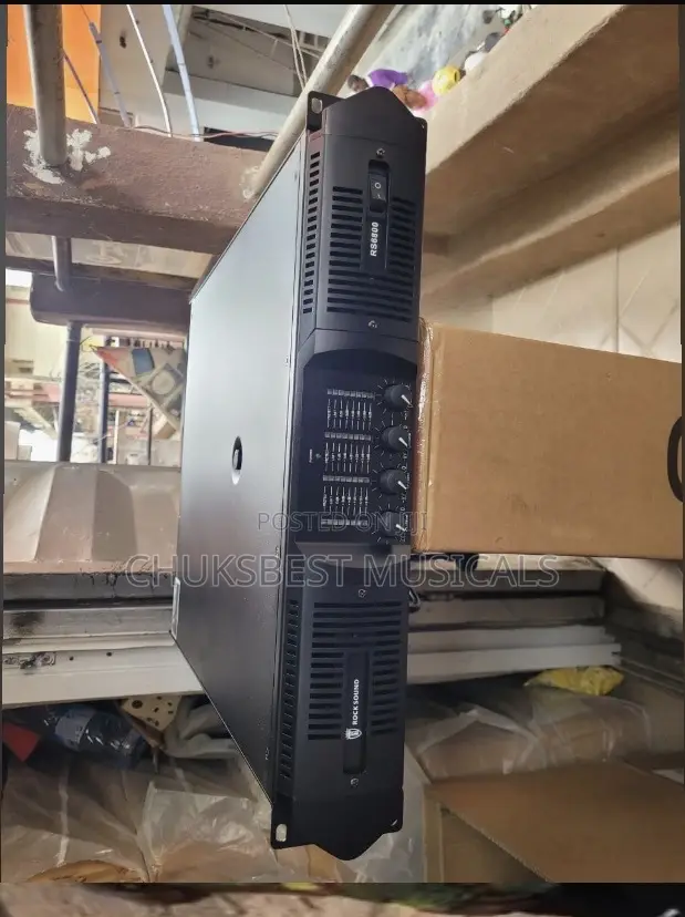 4 Channels Amplifier Rs6500 Rock Sound