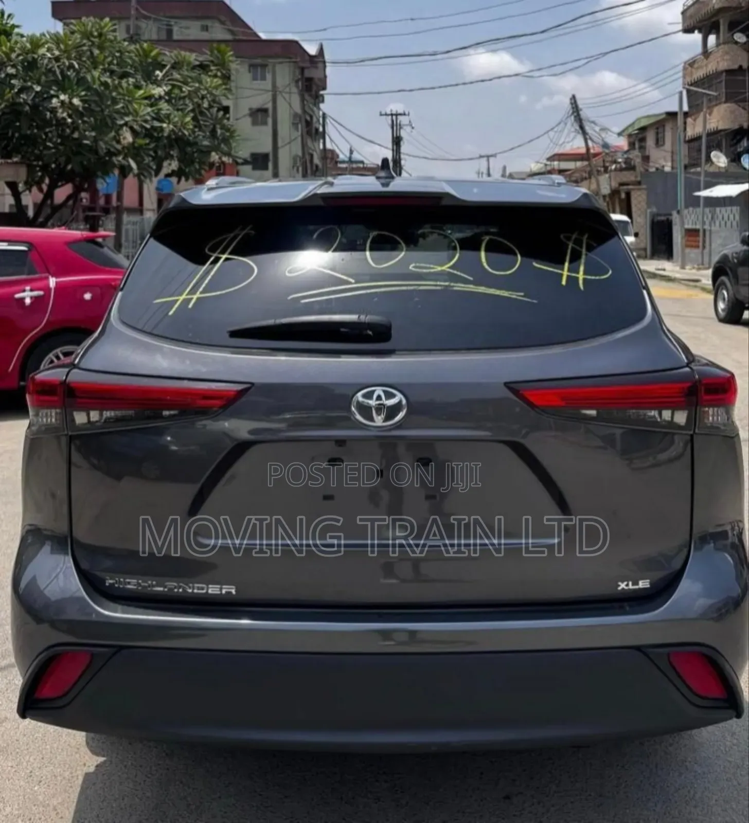 Toyota Highlander XLE AWD 2020 Gray