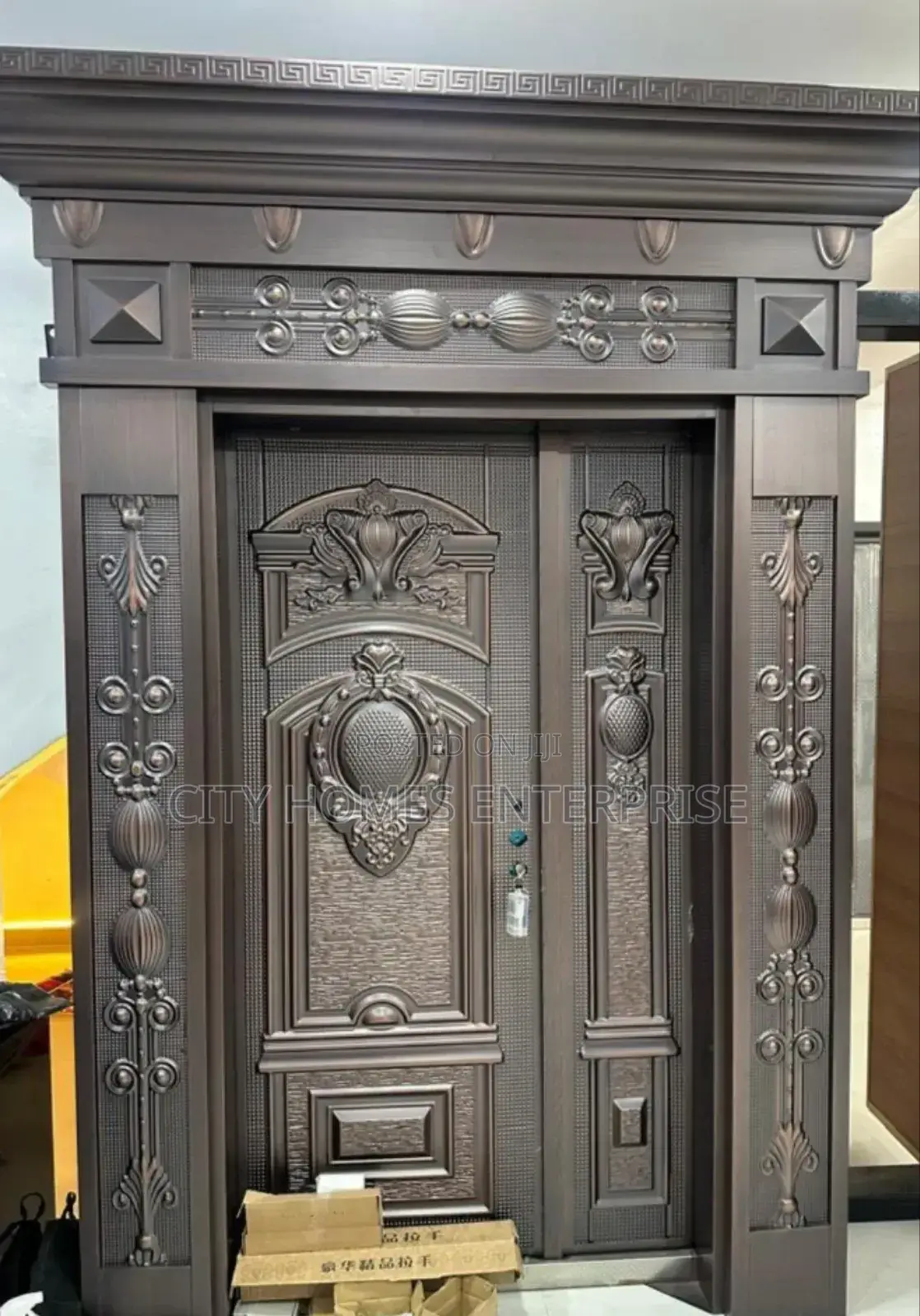 1.5m Copper Cast Ark Door Antirust Double Door. National Delivery