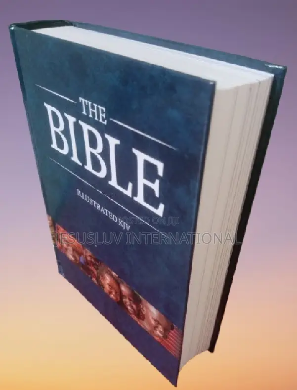 KJV Illustrated Bible +Full Color Maps for Adults Children