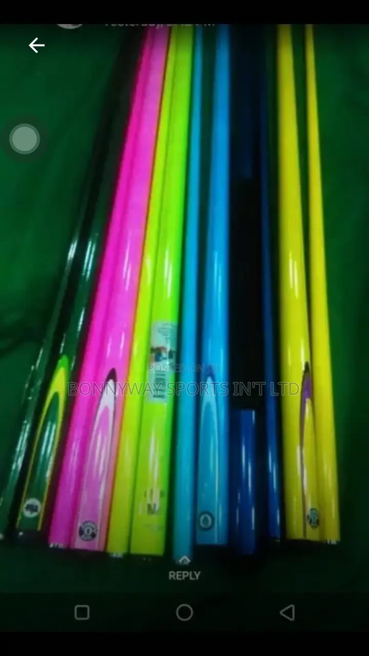 Professional Cue Sticks At Bonnyway Sports Intl Ltd