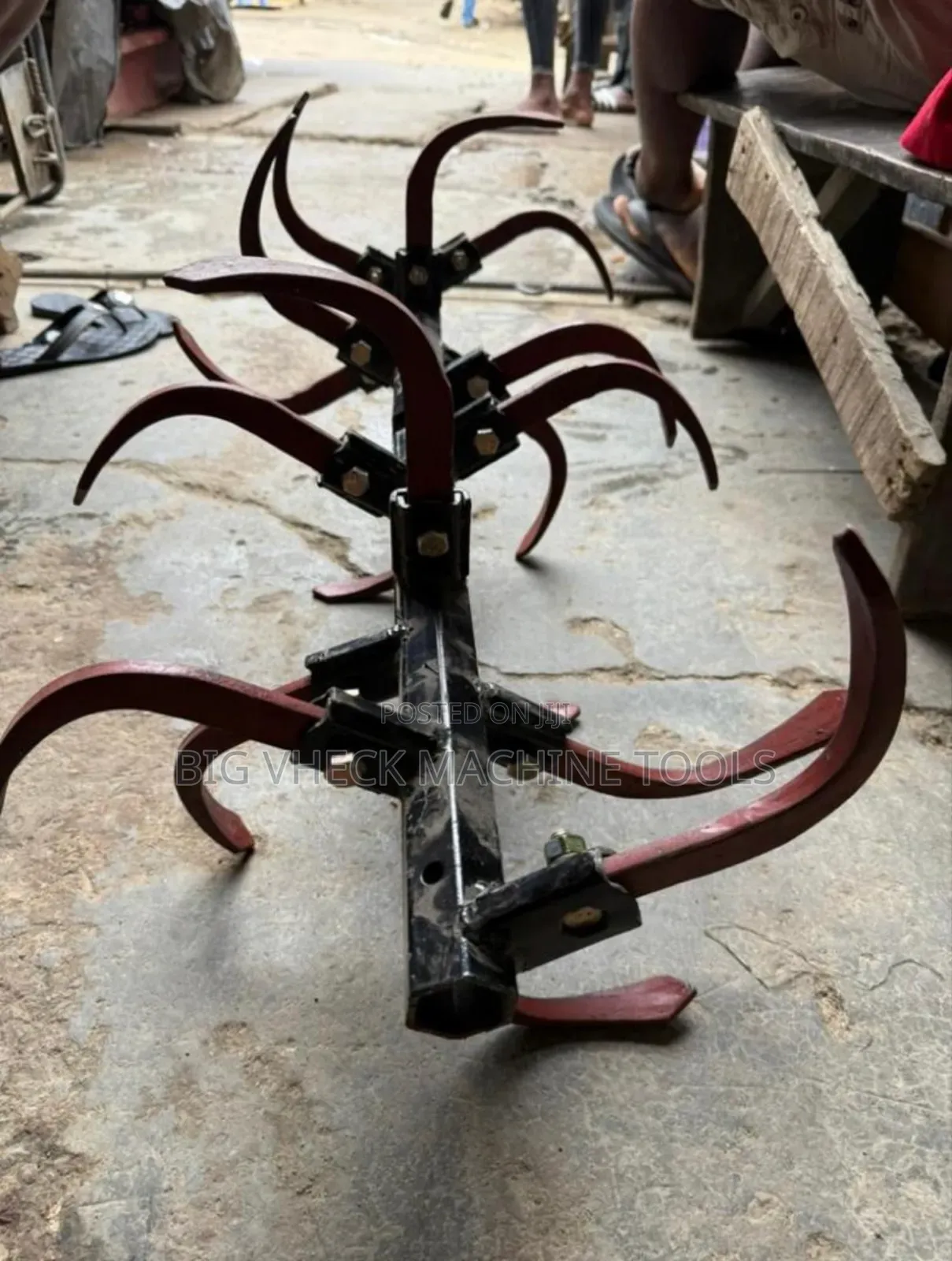 Deep Hoe for Power Tiller