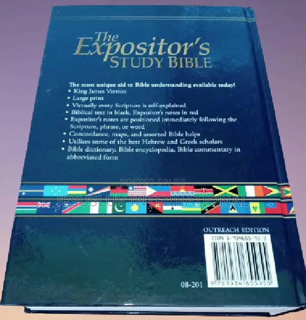 KJV the Expositor's Study Bible Hardcover