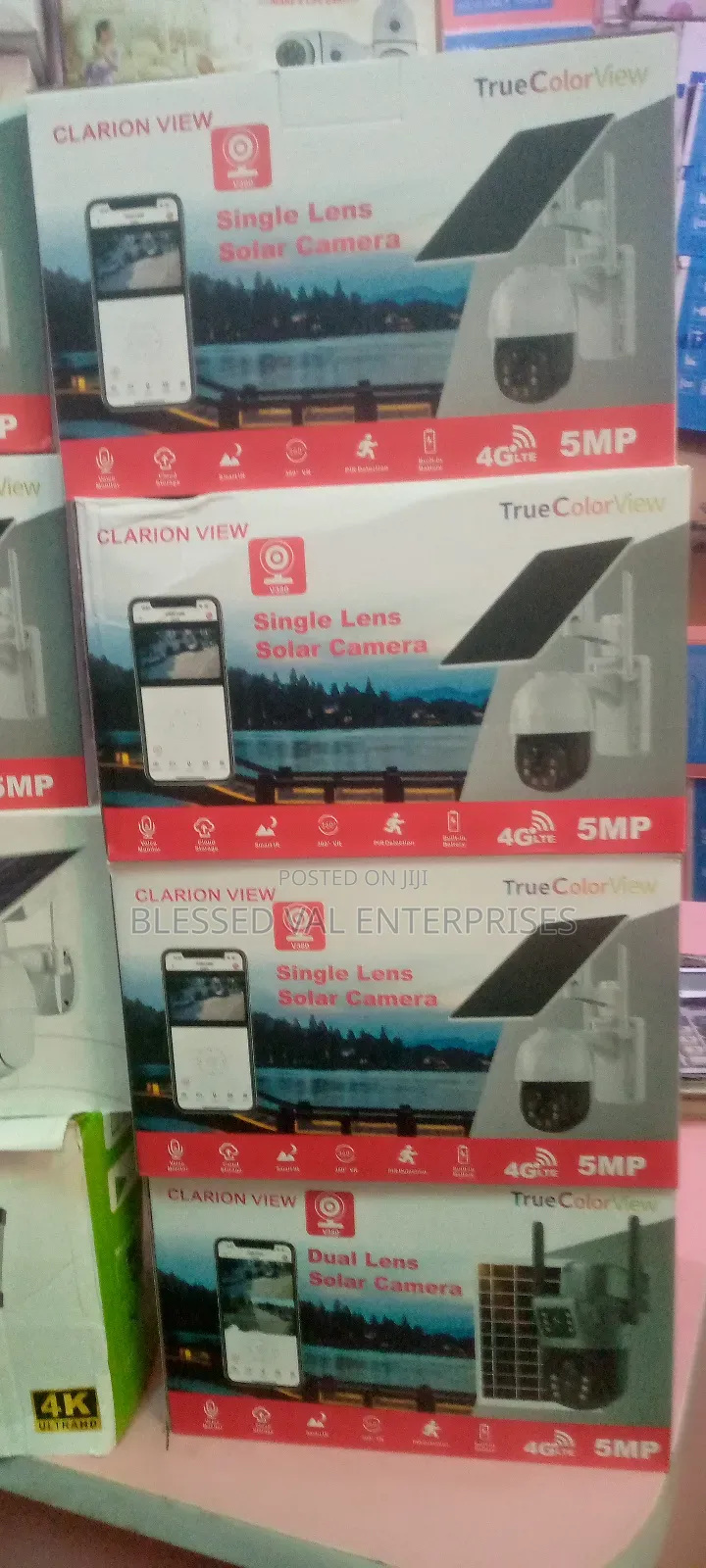 Clarion View Dual Lens Solar Camera