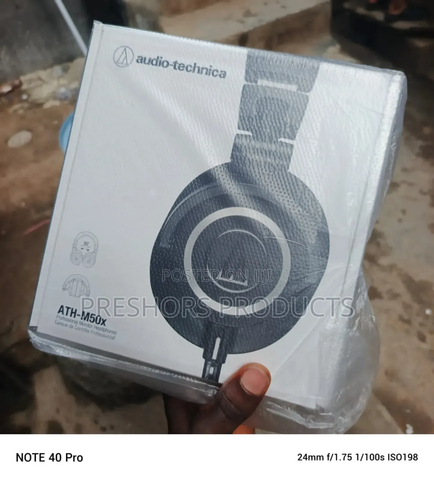 Ath-M50x Audio Technica Monitor Headphone