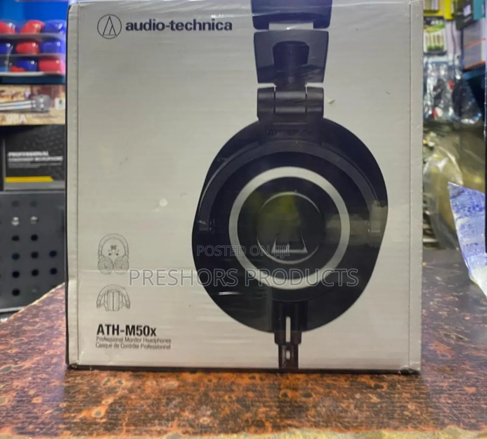 Ath-M50x Audio Technica Monitor Headphone