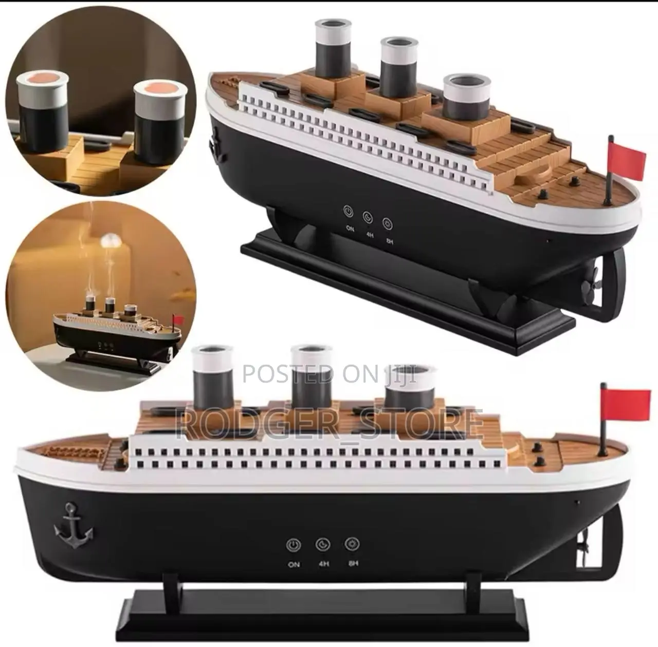 Titanic Ship Model Air Humidifier 250ml Ocean Liner Essentia