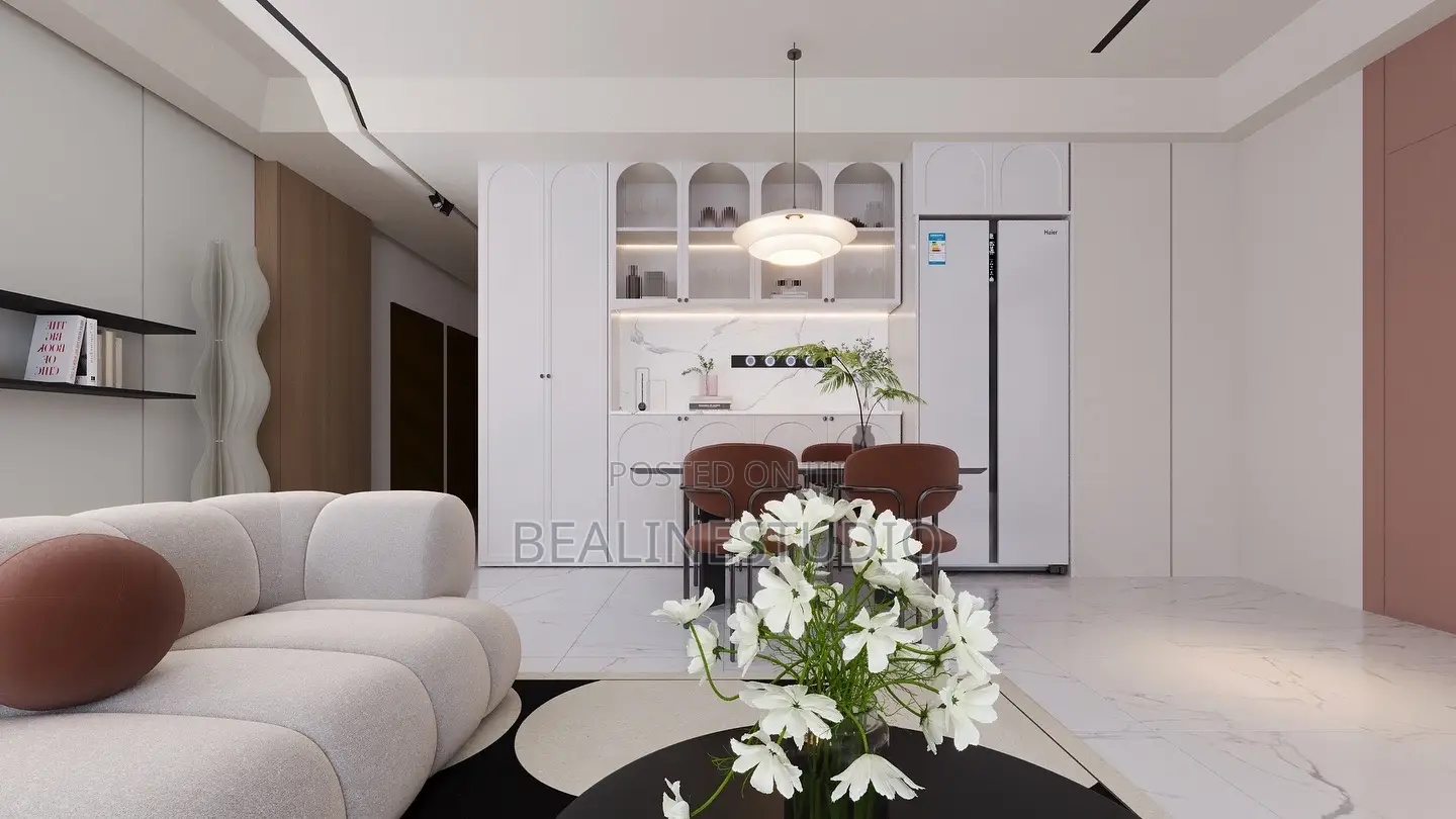 Simple Modern Living Room Design and Construction