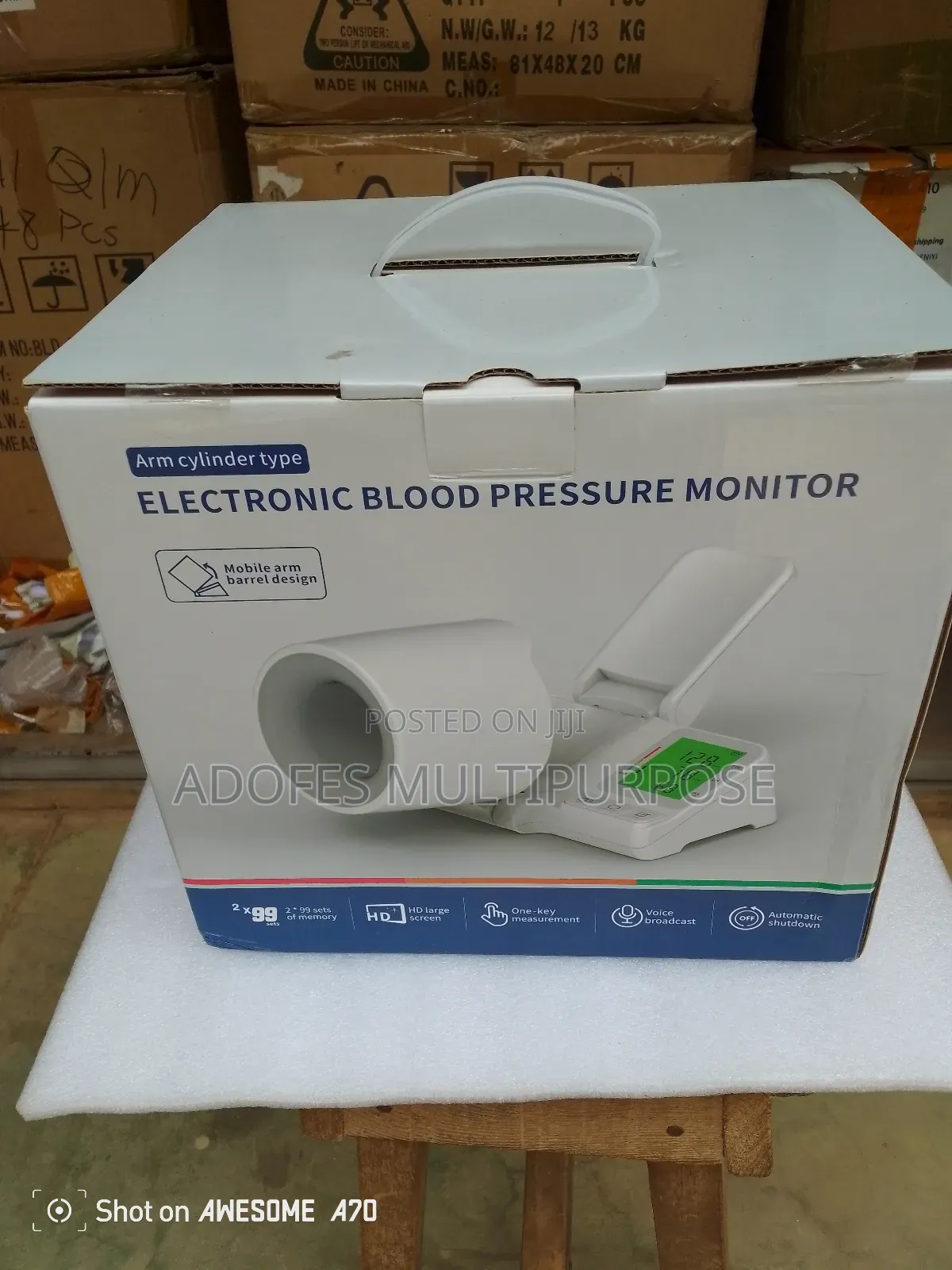 Electronic Blood Pressure Monitor Table Top