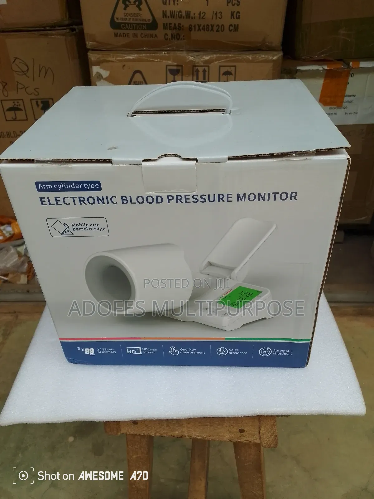 Electronic Blood Pressure Monitor Table Top