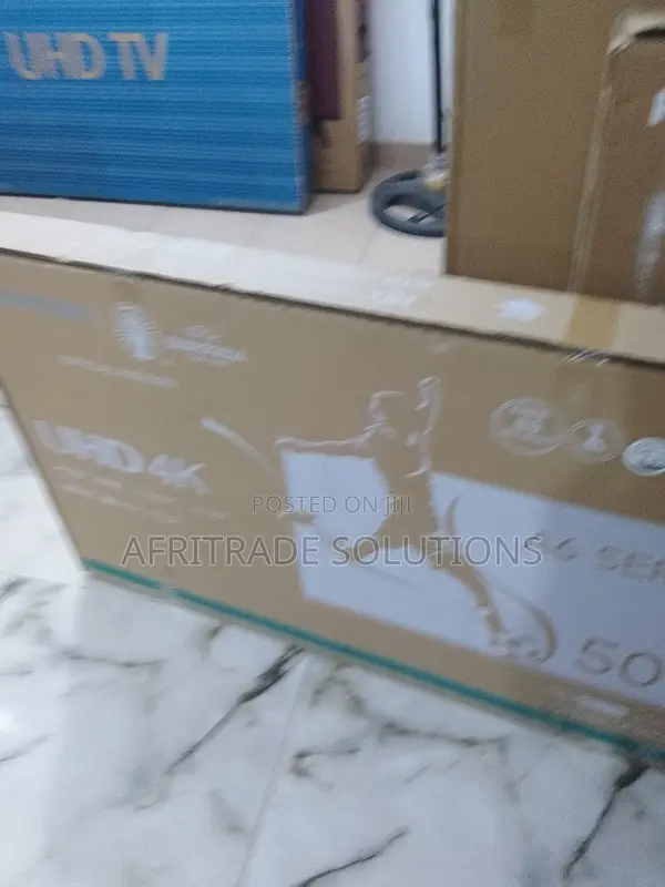 New Hisense 50'' Uhd Smart Tv