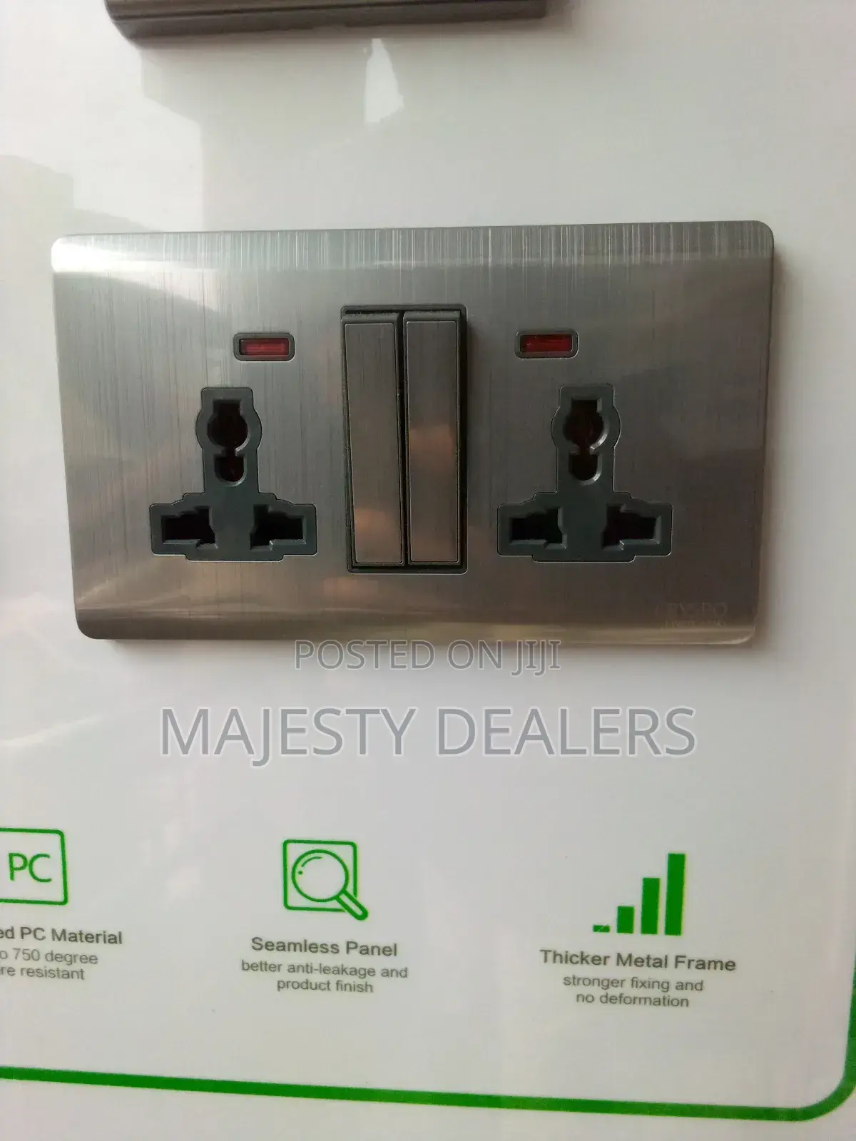 13amps Double Socket All Original Product In One