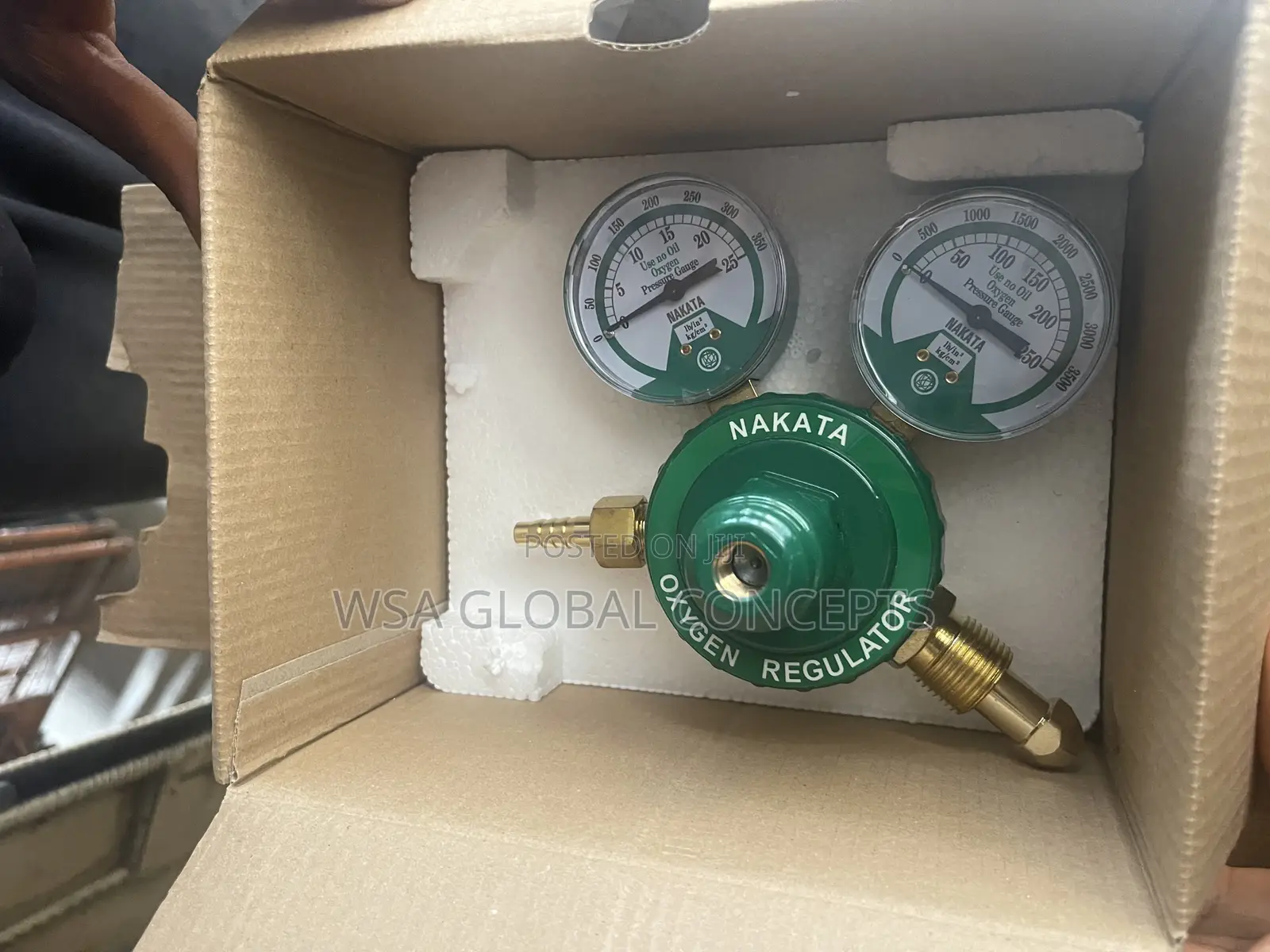 Nakata Oxygen Regulator for Gas