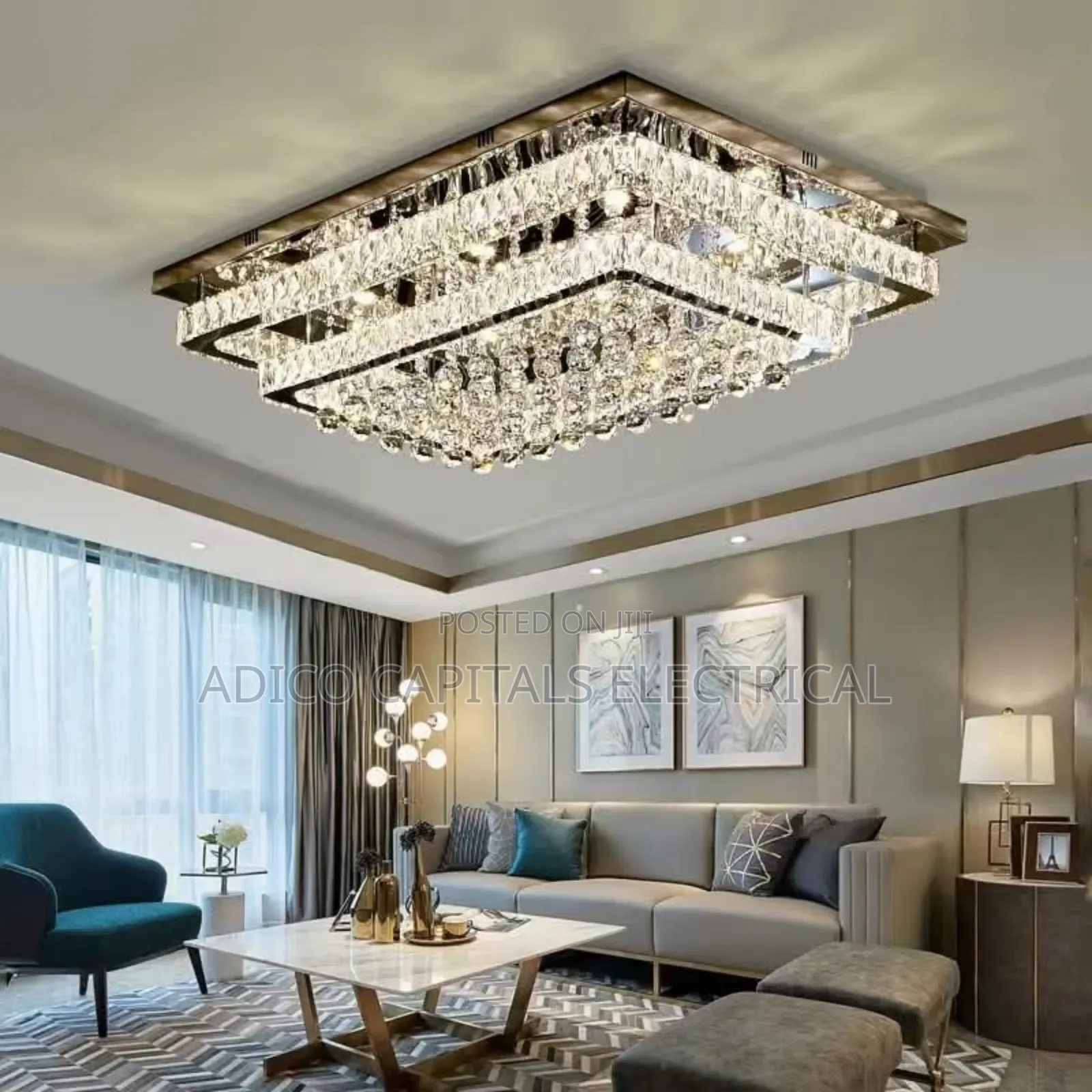 Crystal Ceiling Chandelier