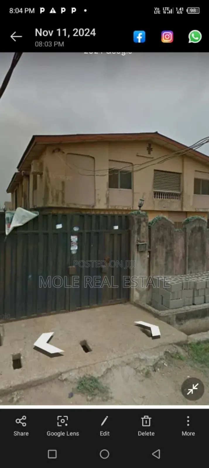 3bdrm Block of Flats in Diamond Estate, Ifako-Ijaiye for sale