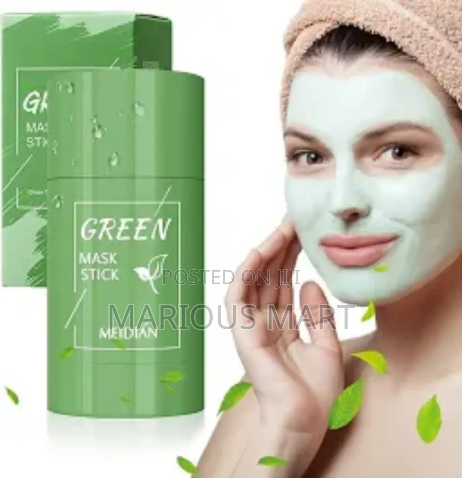 Green Mask Stick Facial Mask for Black Spots Pimples