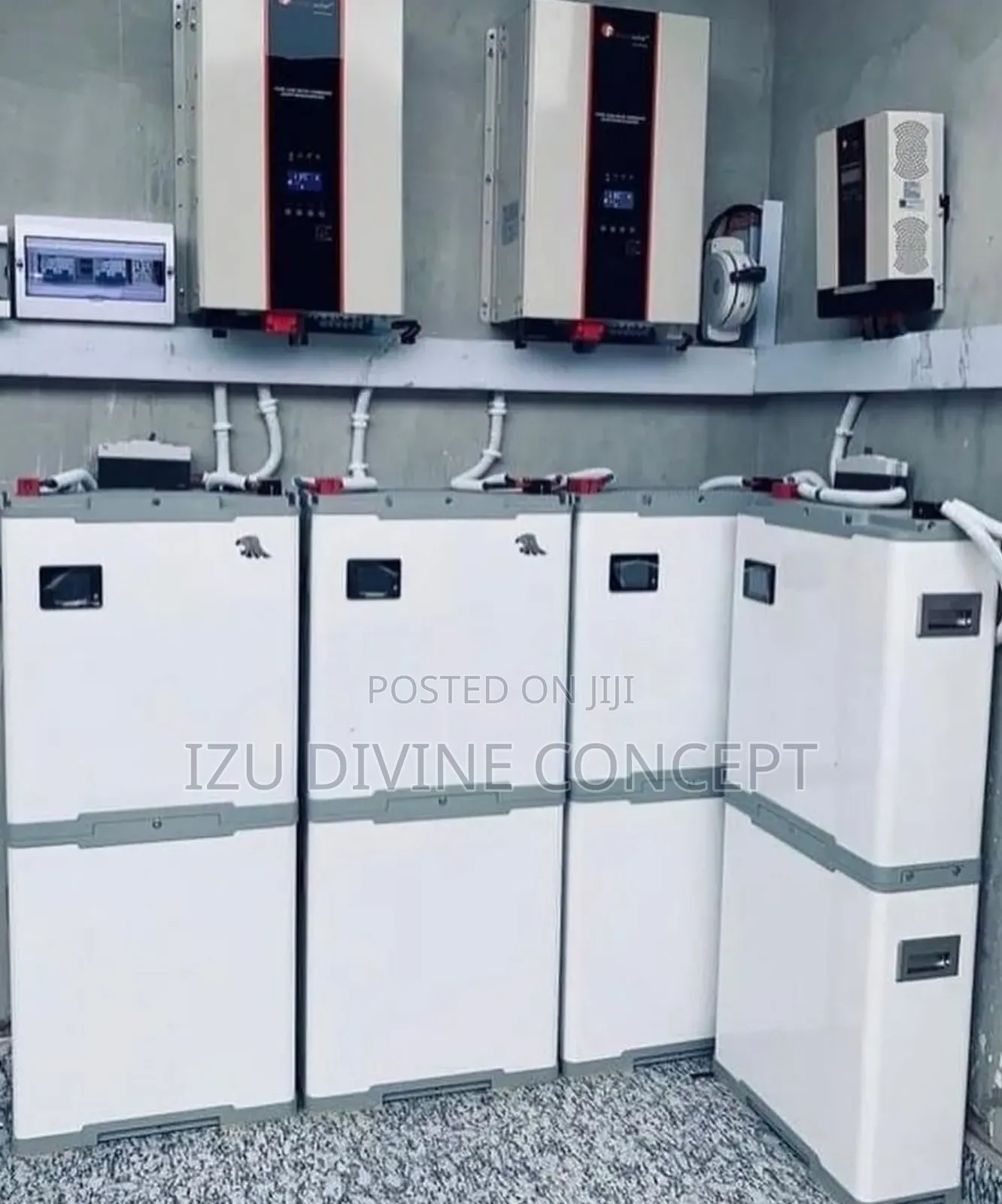 20 Kva Inverter Setup and 60 KWH Lithium Battery Backup