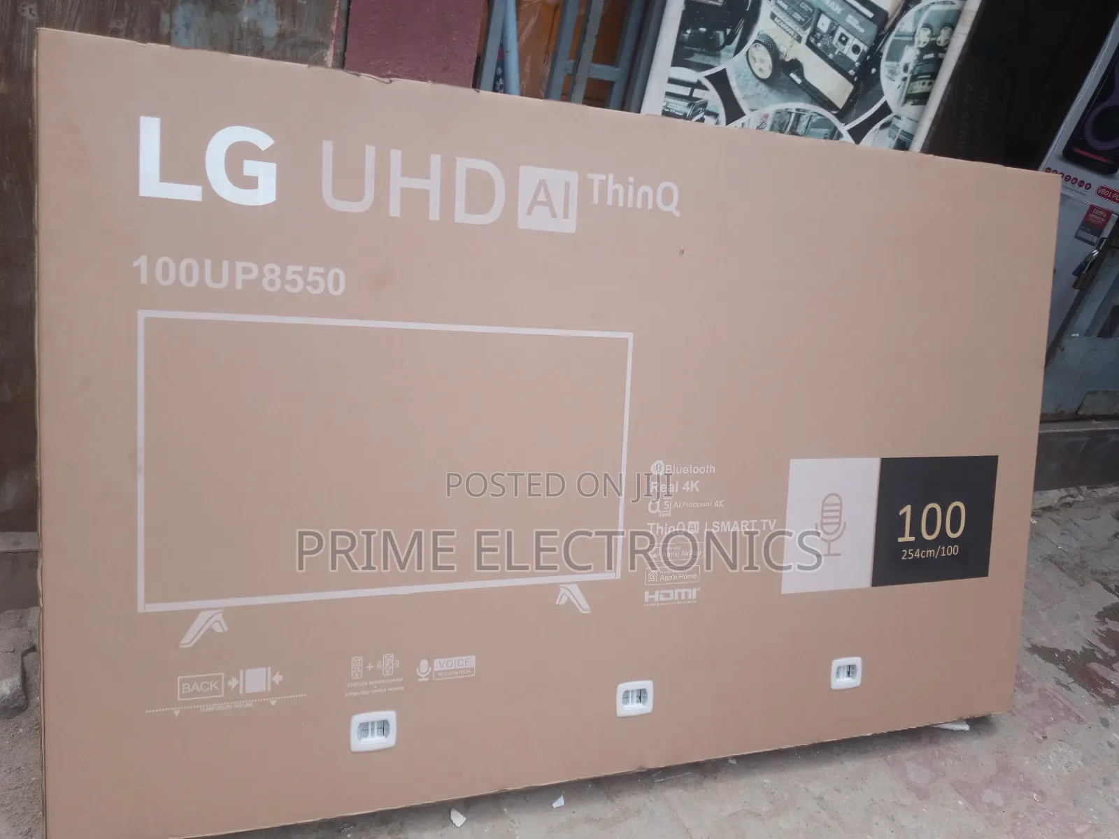 Lg 100" Smart Television With Bluetooth and Netflix