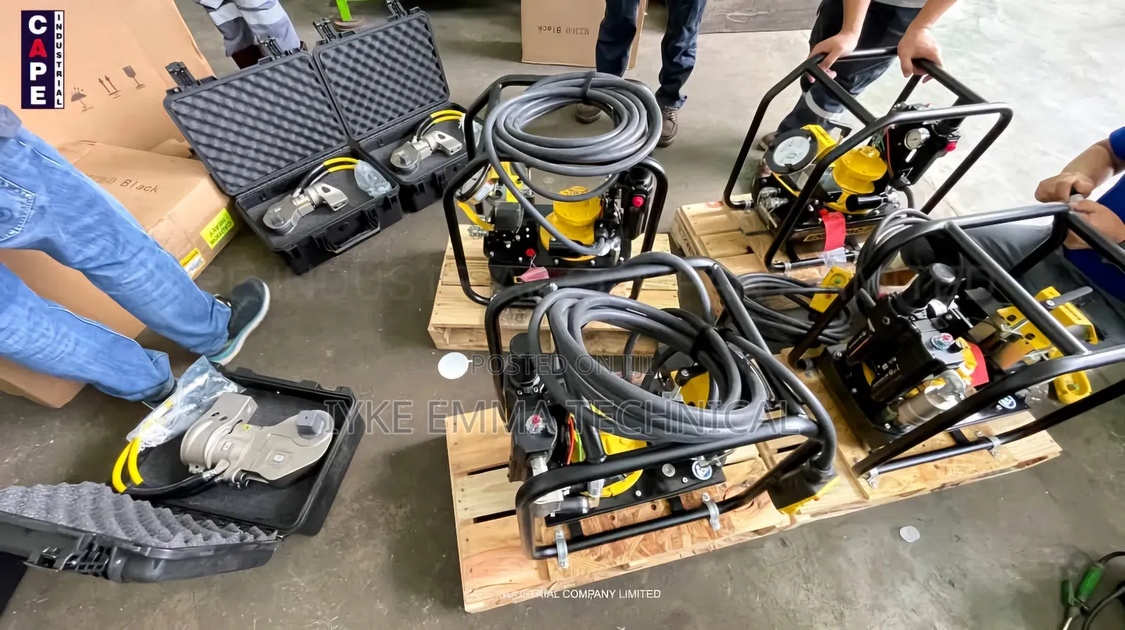 Air Hydraulic Torque Wrench Pump