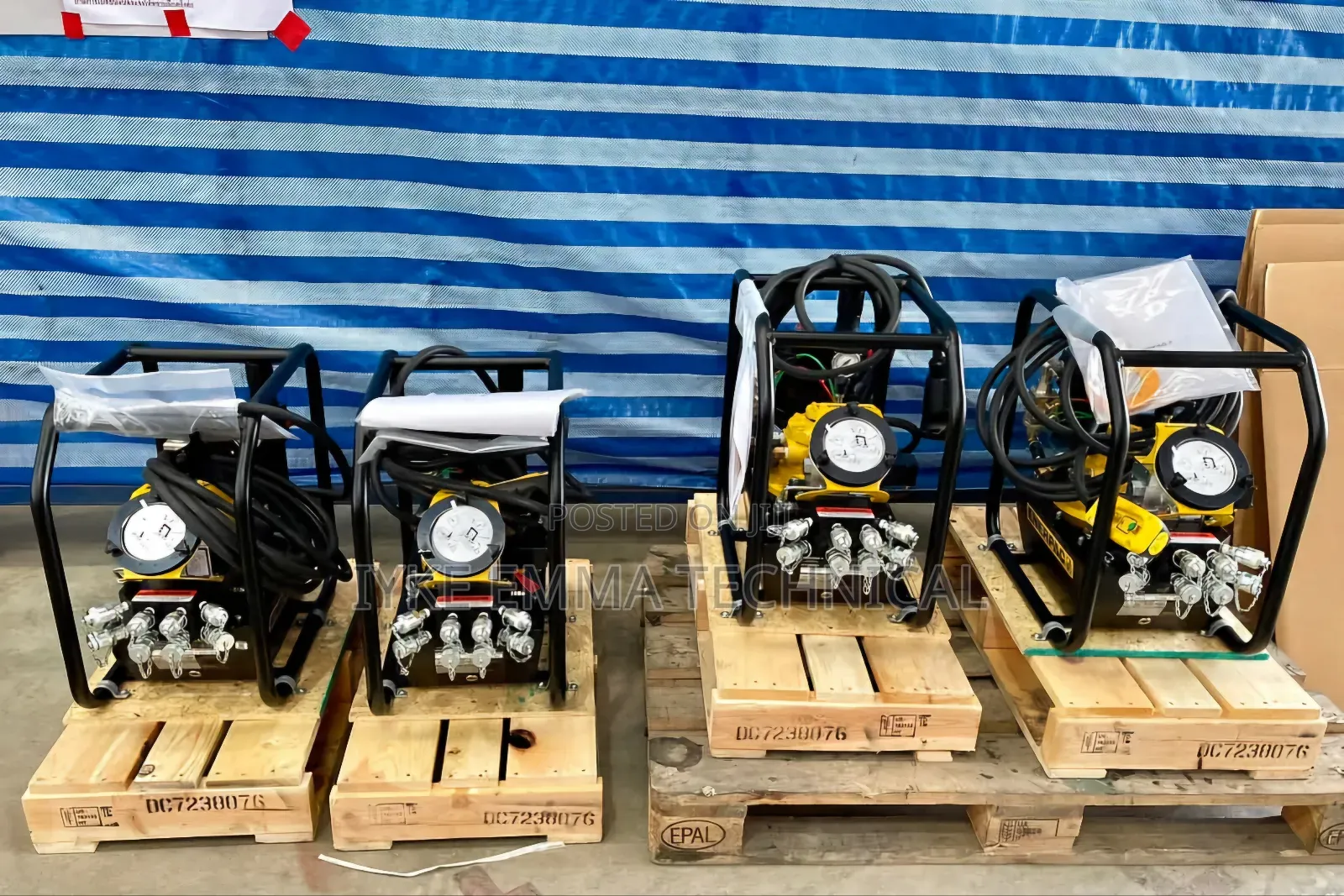 Air Hydraulic Torque Wrench Pump