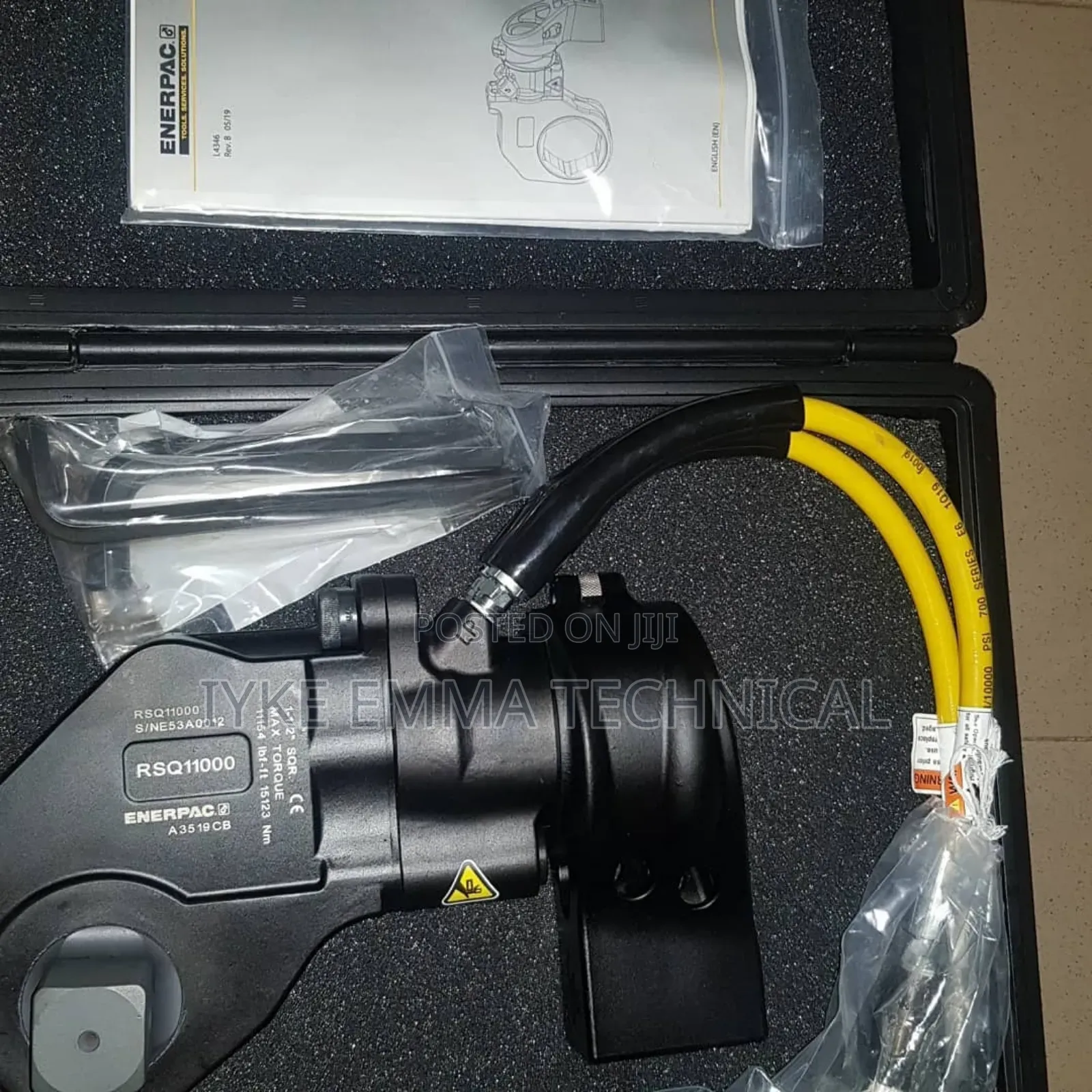 Enerpac Rsq11000 Hydraulic Torque Wrench Drive