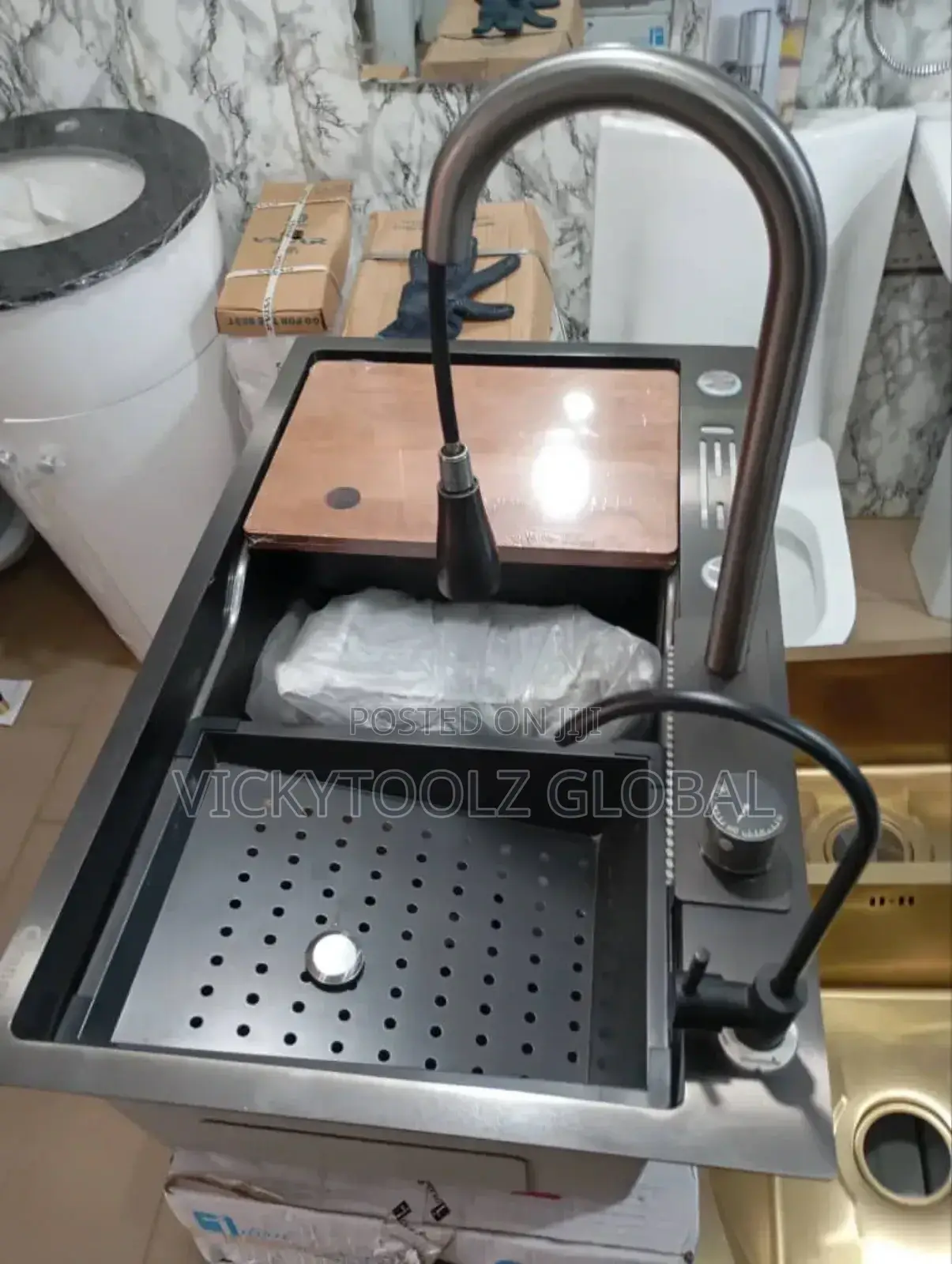 Washing Sink And Mixer Set