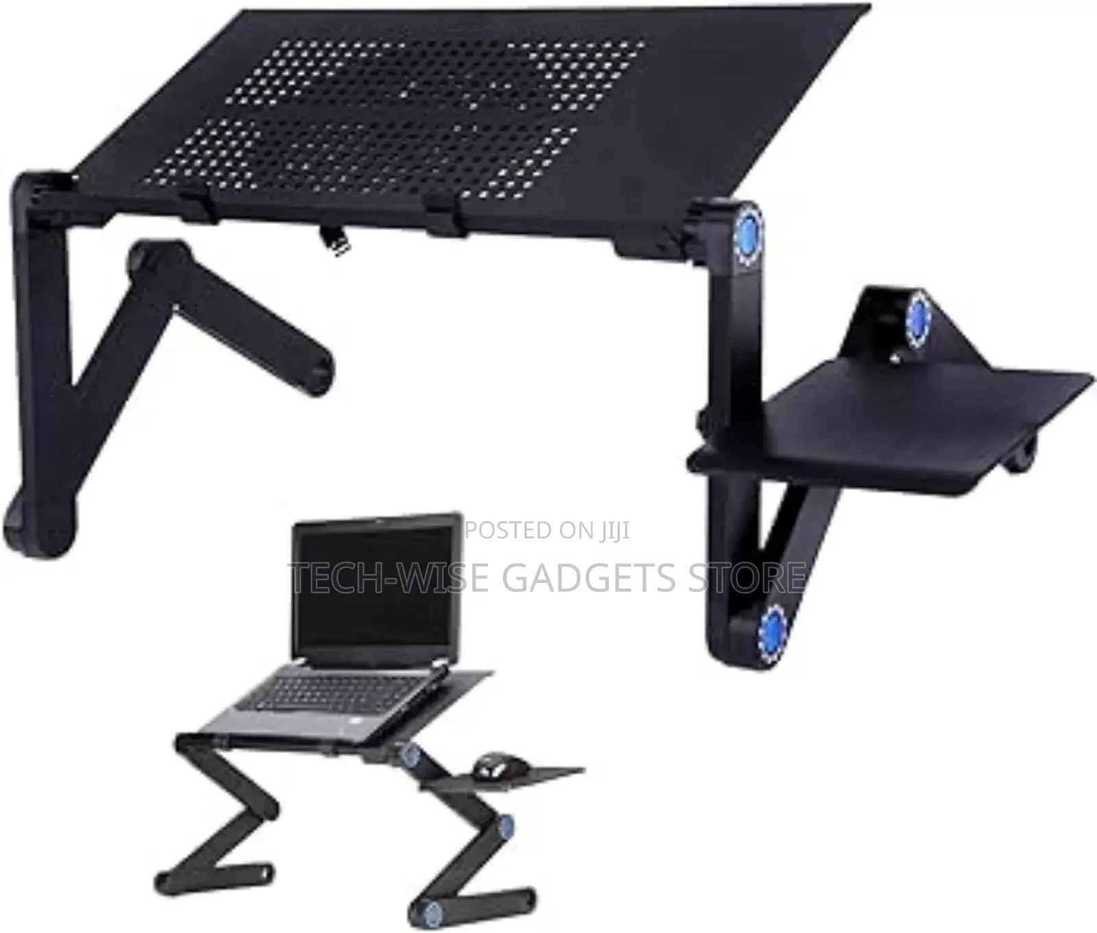T9adjustable Standing Laptop Desk Table With Cooling Fan