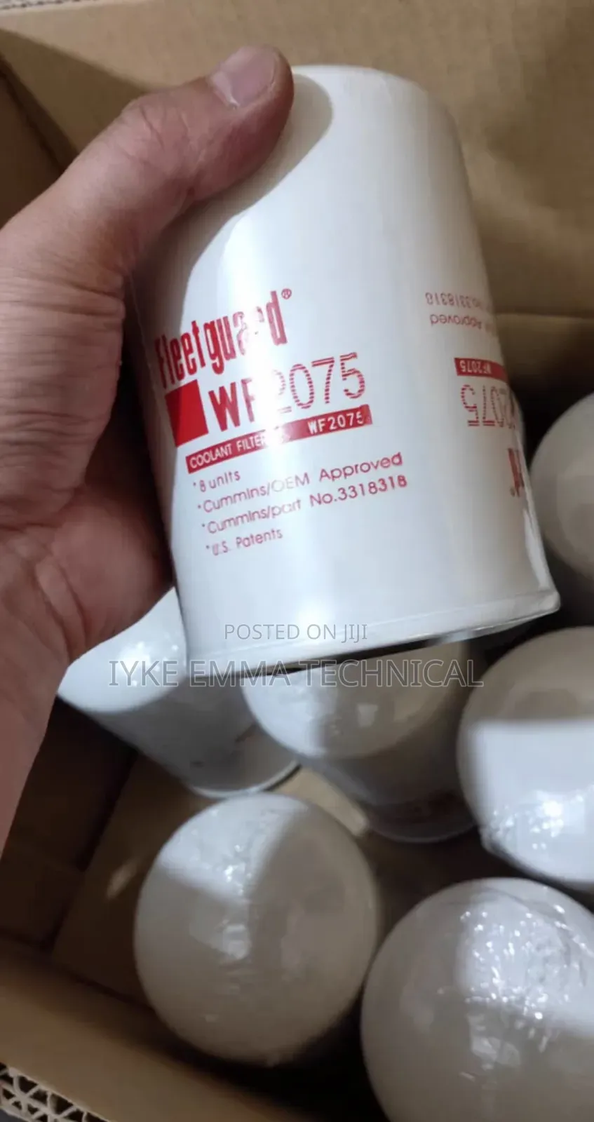 Fleetguard Wf20757 Coolant Filter (Wf2075)
