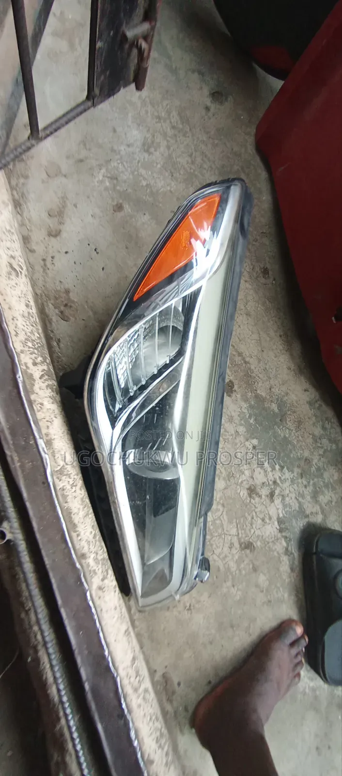 Head Lamp for Sonata 2015-2017 Set Direct Tocumbo