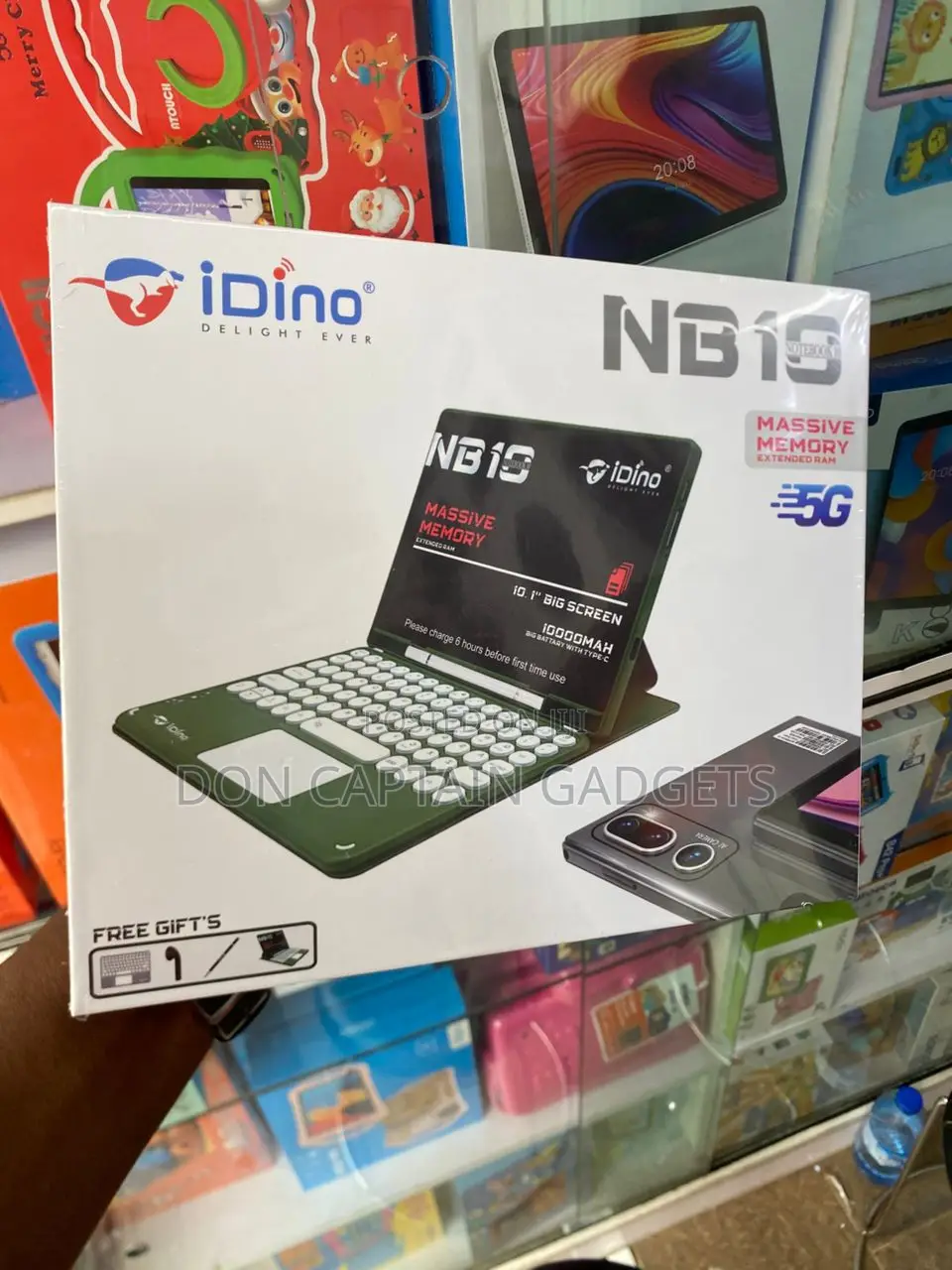 Idino Nb10 Tablet Keyboard and Pencil 8gb/512gb
