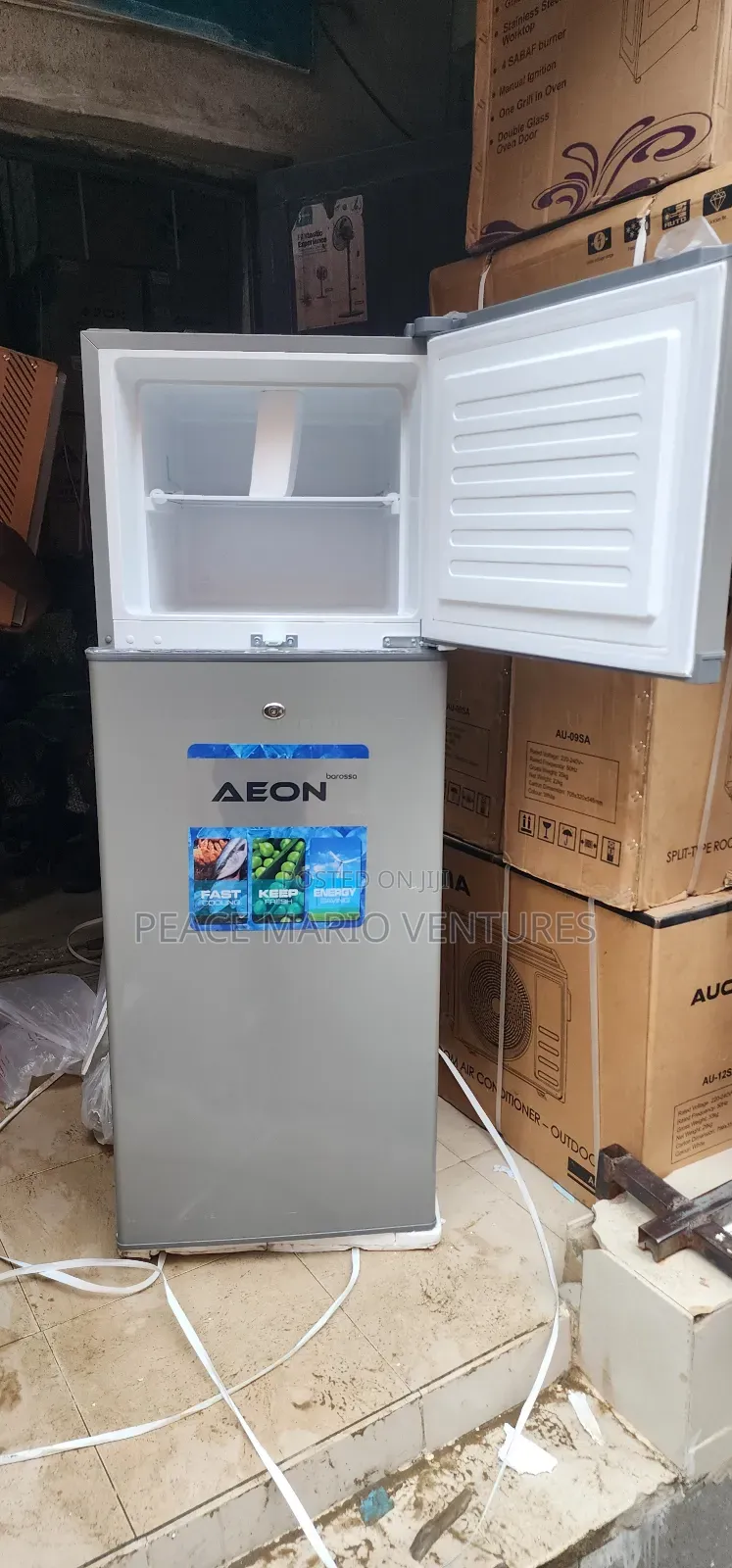 Aeon Standing Refrigerator 200litres Art205model,With 2doors