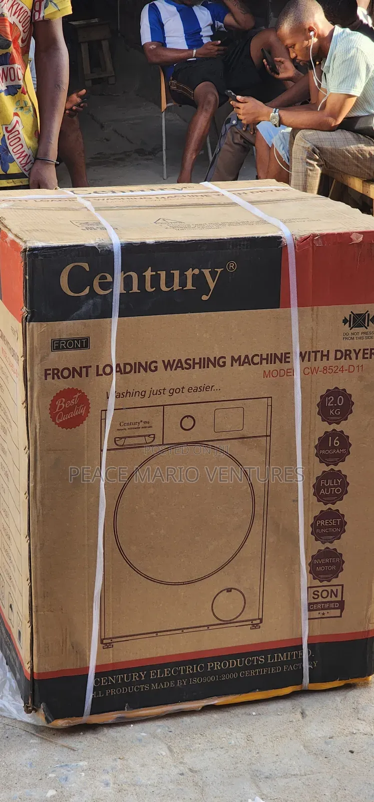 Century Automatic Washing Machine 12kg/Dryer