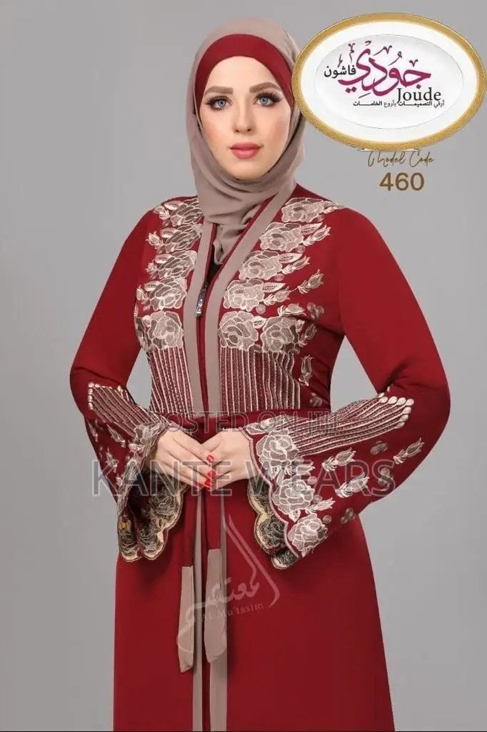 Crystallized Dubai Style Abaya