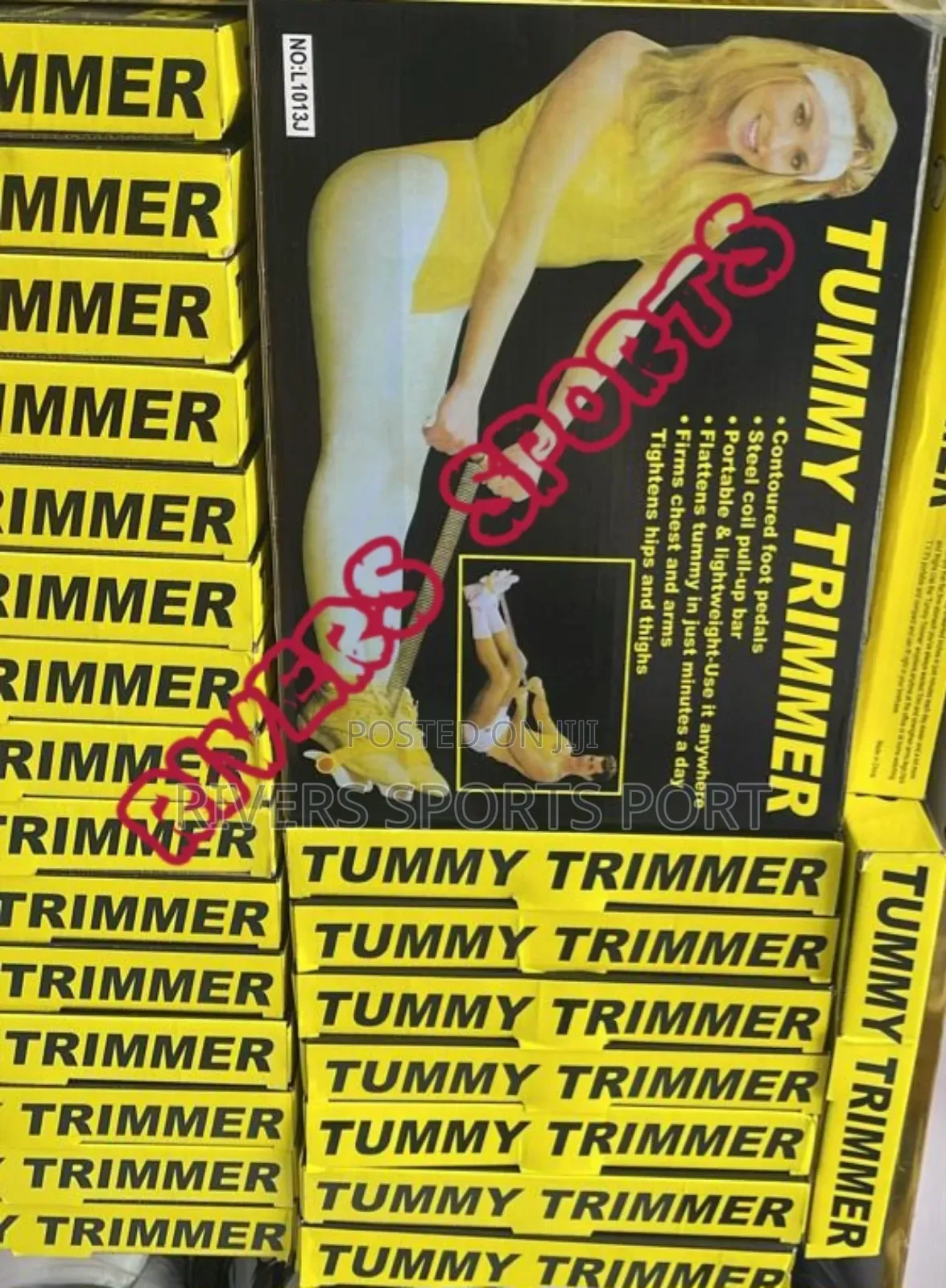 Spring Tension Tummy Trimmer Slimming Abdominal Exerciser
