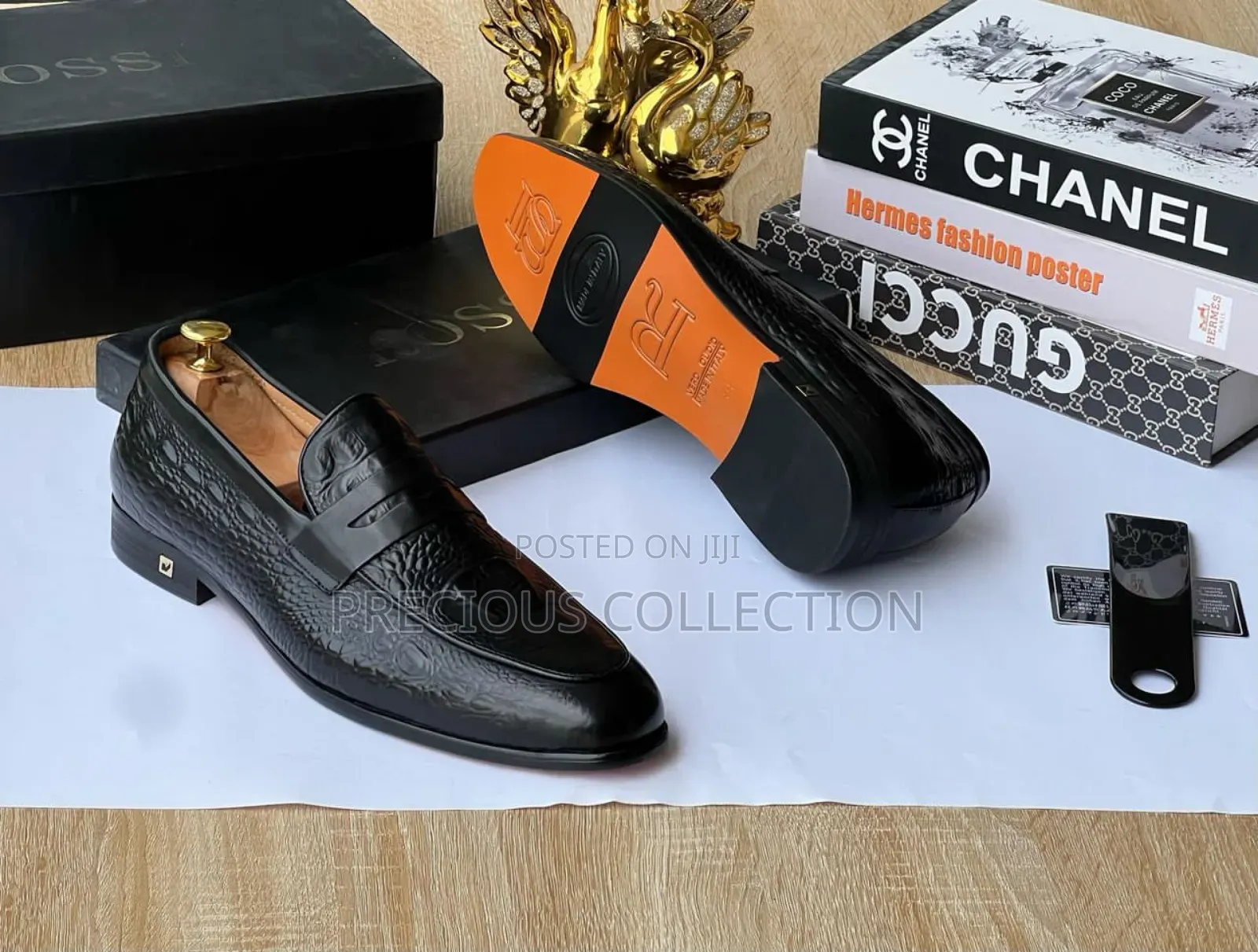 Men's Top Quality Rossi Leather Coperate Shoe