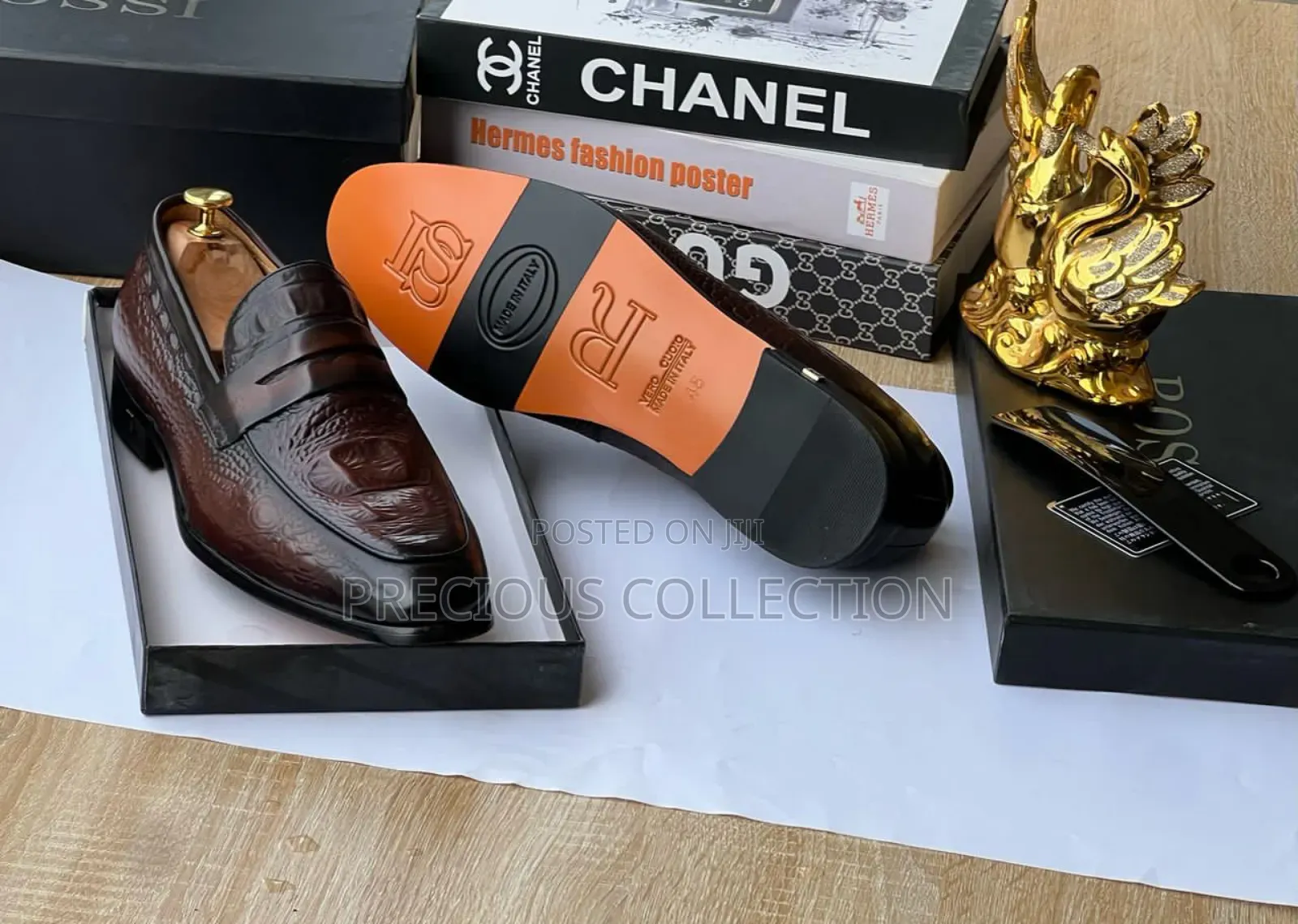 Men's Top Quality Rossi Leather Coperate Shoe