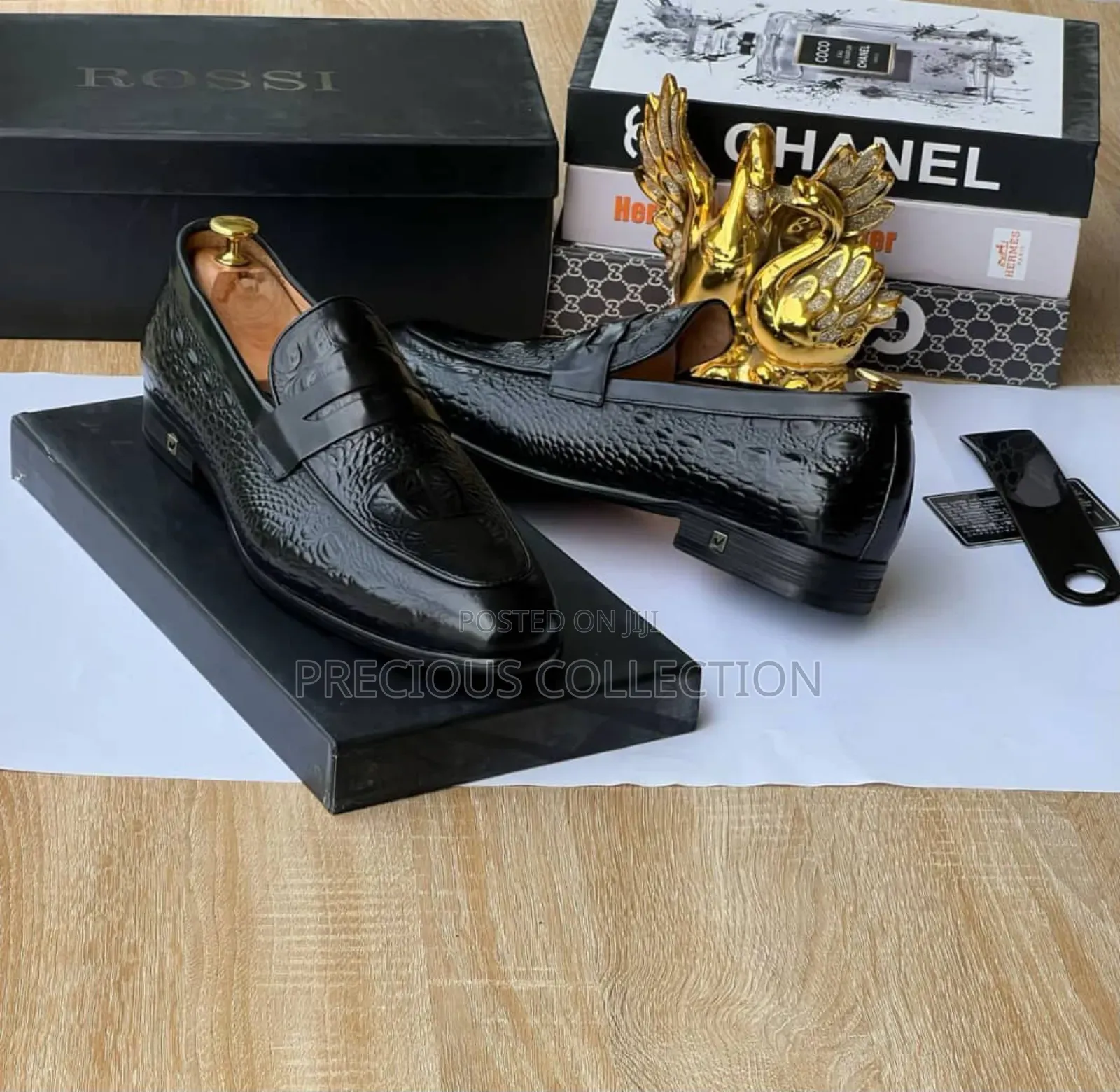Men's Top Quality Rossi Leather Coperate Shoe