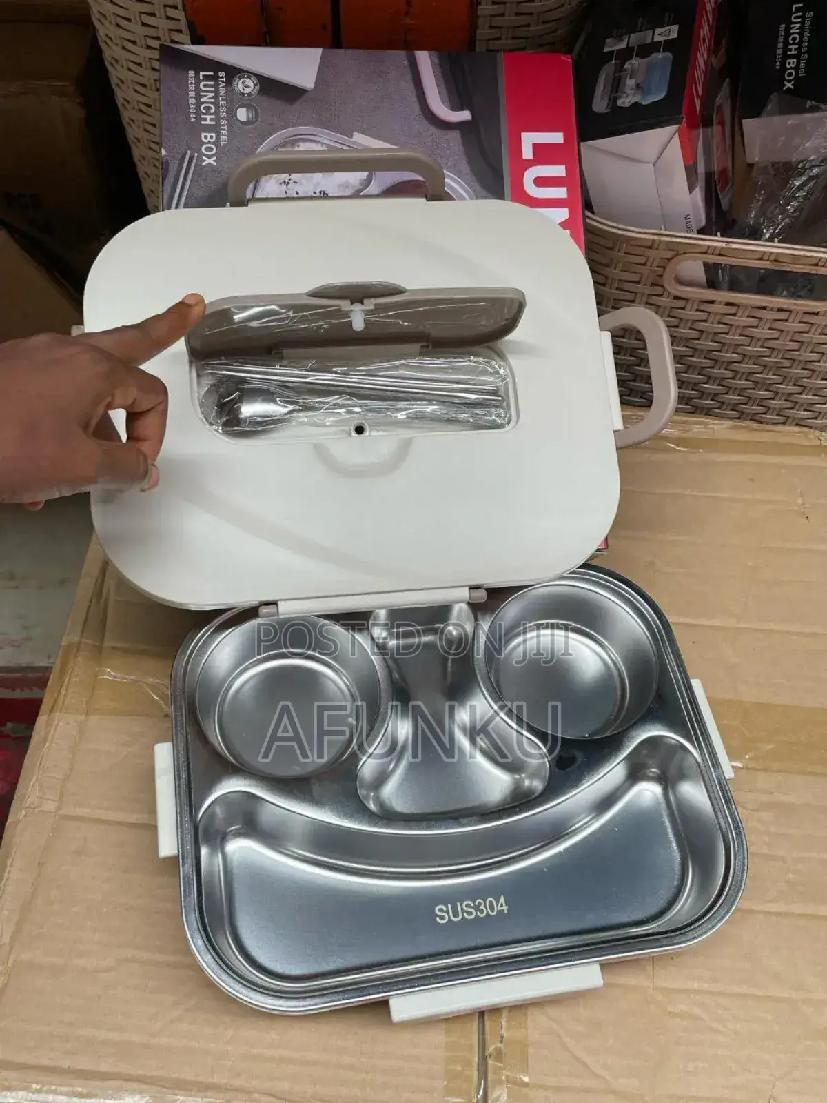 4 in 1 Partition Lunch Box