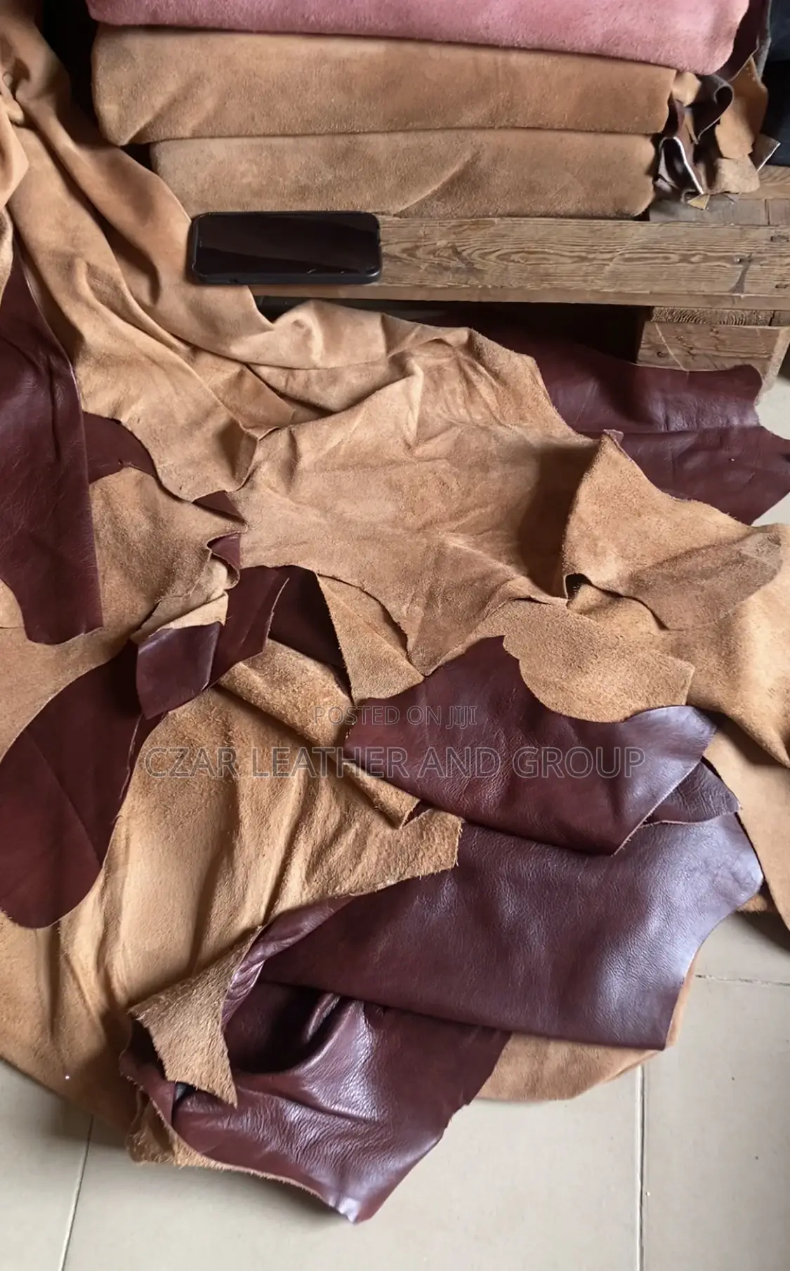 Animal Upholstery Italian Real Original Skin Leather