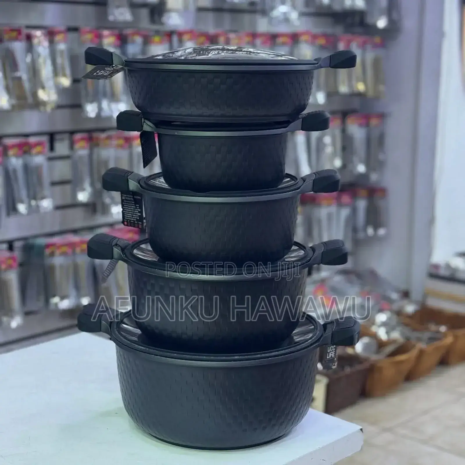 5set Ucc Life Cookware Set