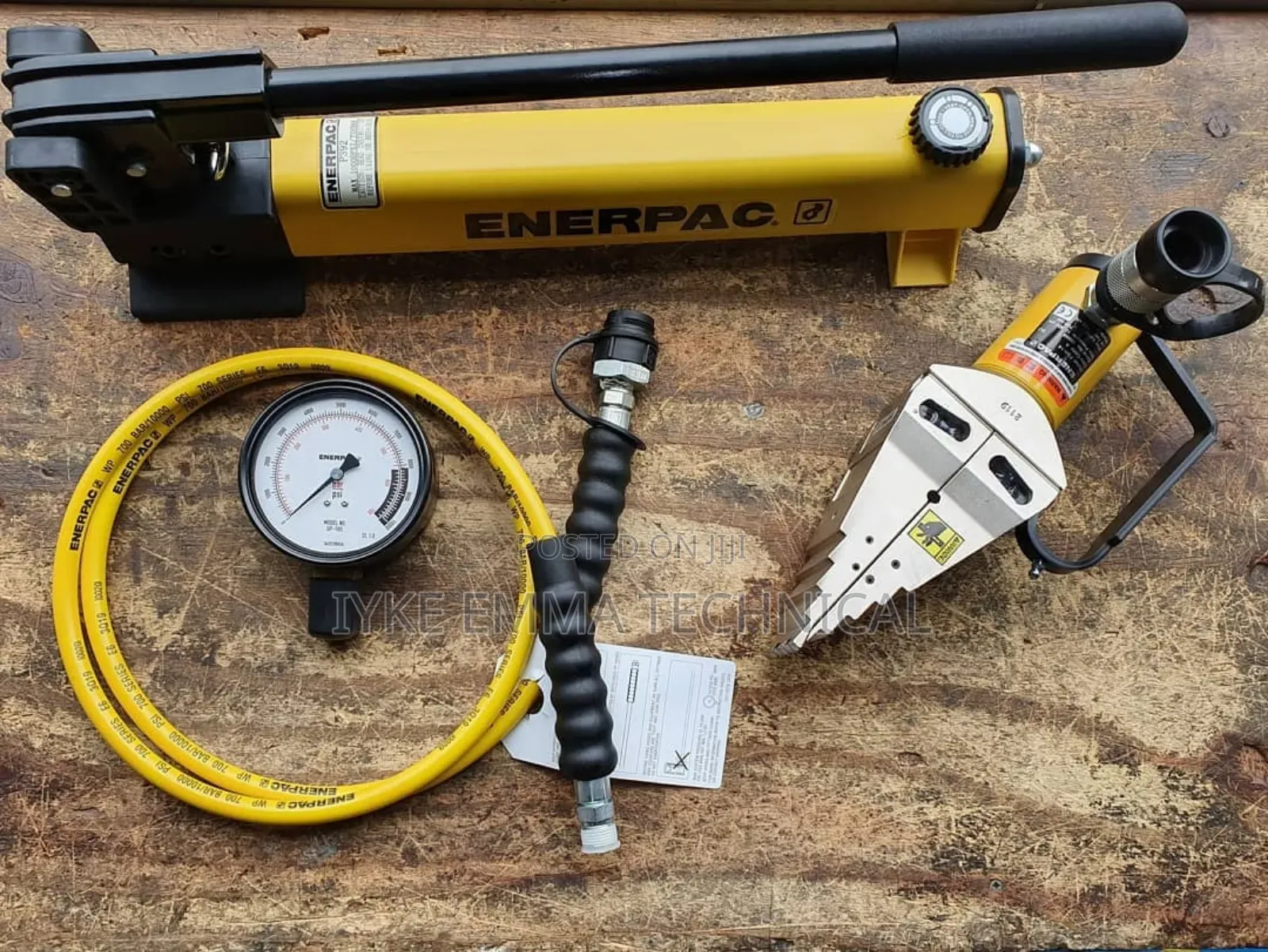 Enerpac Hydraulic Flange Spreader / Wedge Spreader Set