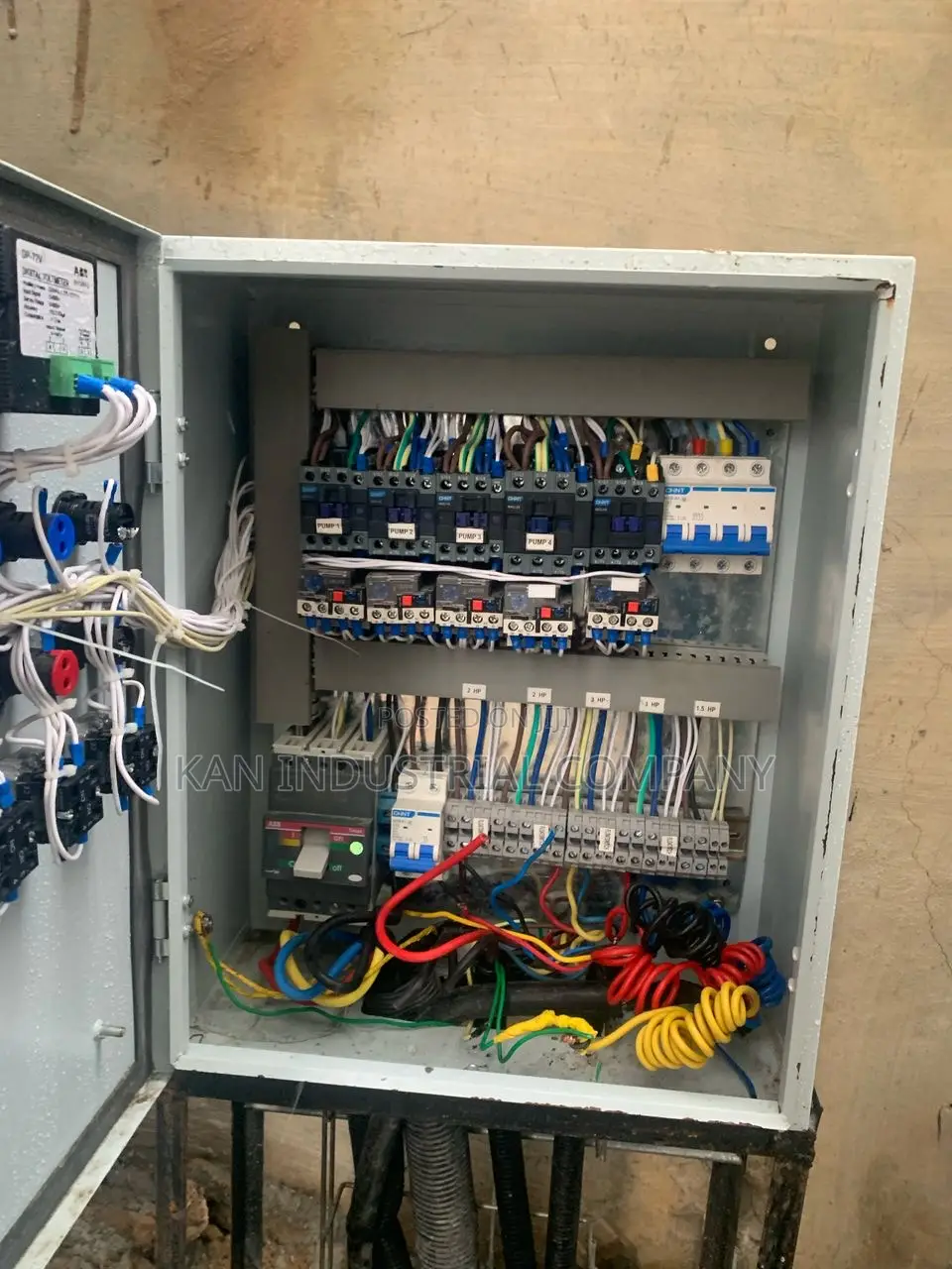 Automatic Control For 5 Pumps