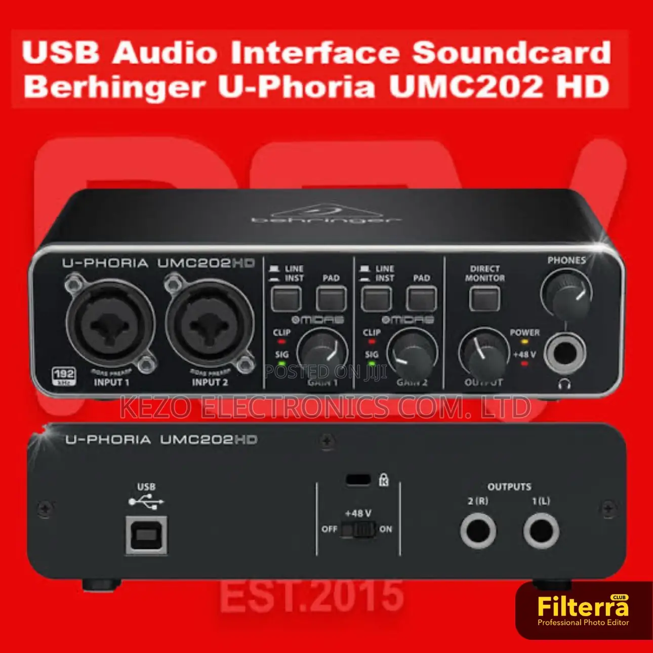 Uphoria Umc202hd Audio Interface