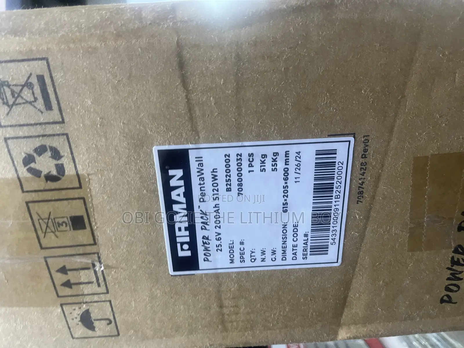 5kwh Firman Wall Lithium Battery Is Available in Stock